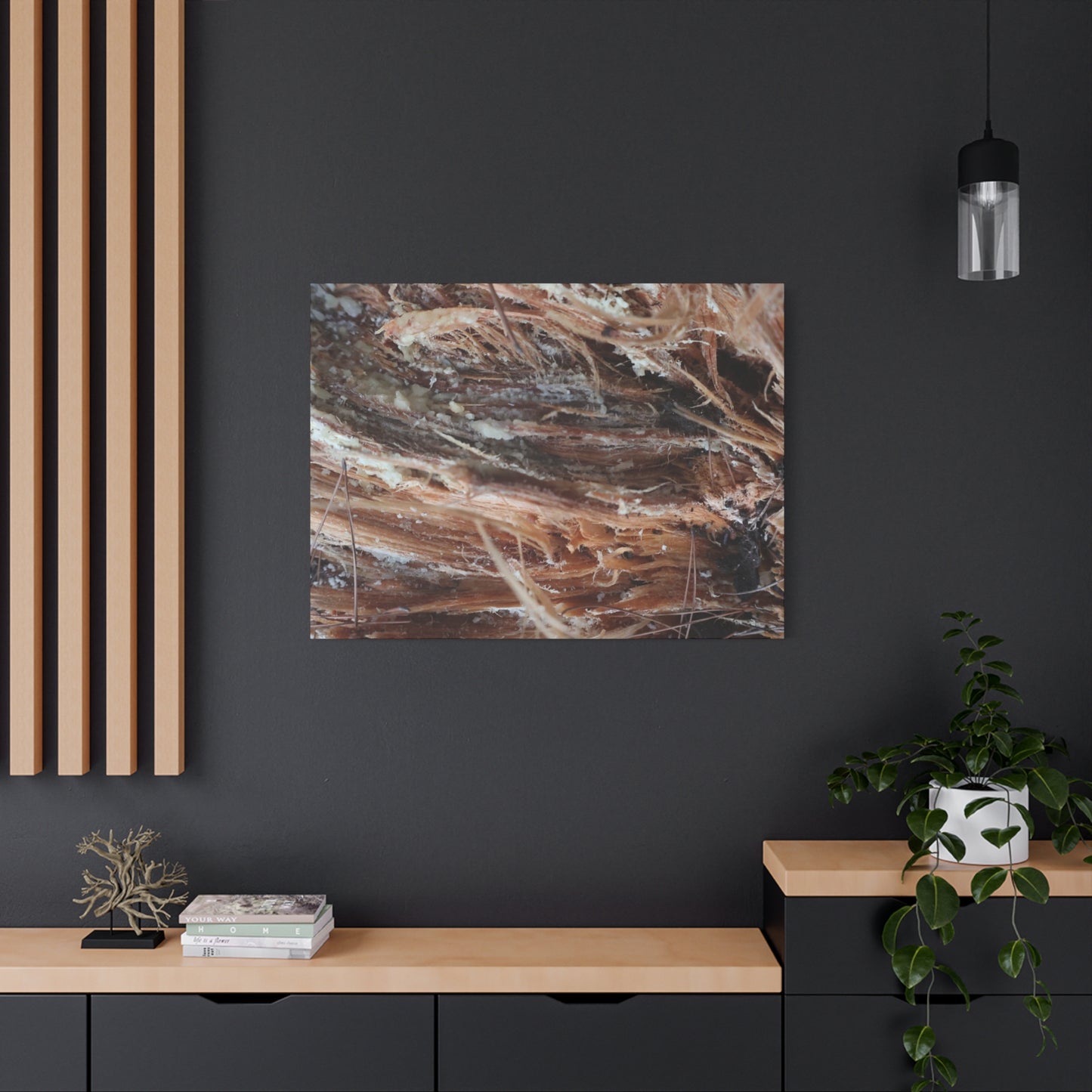Decaying Whispers - Unique Frameless Canvas Wall Art