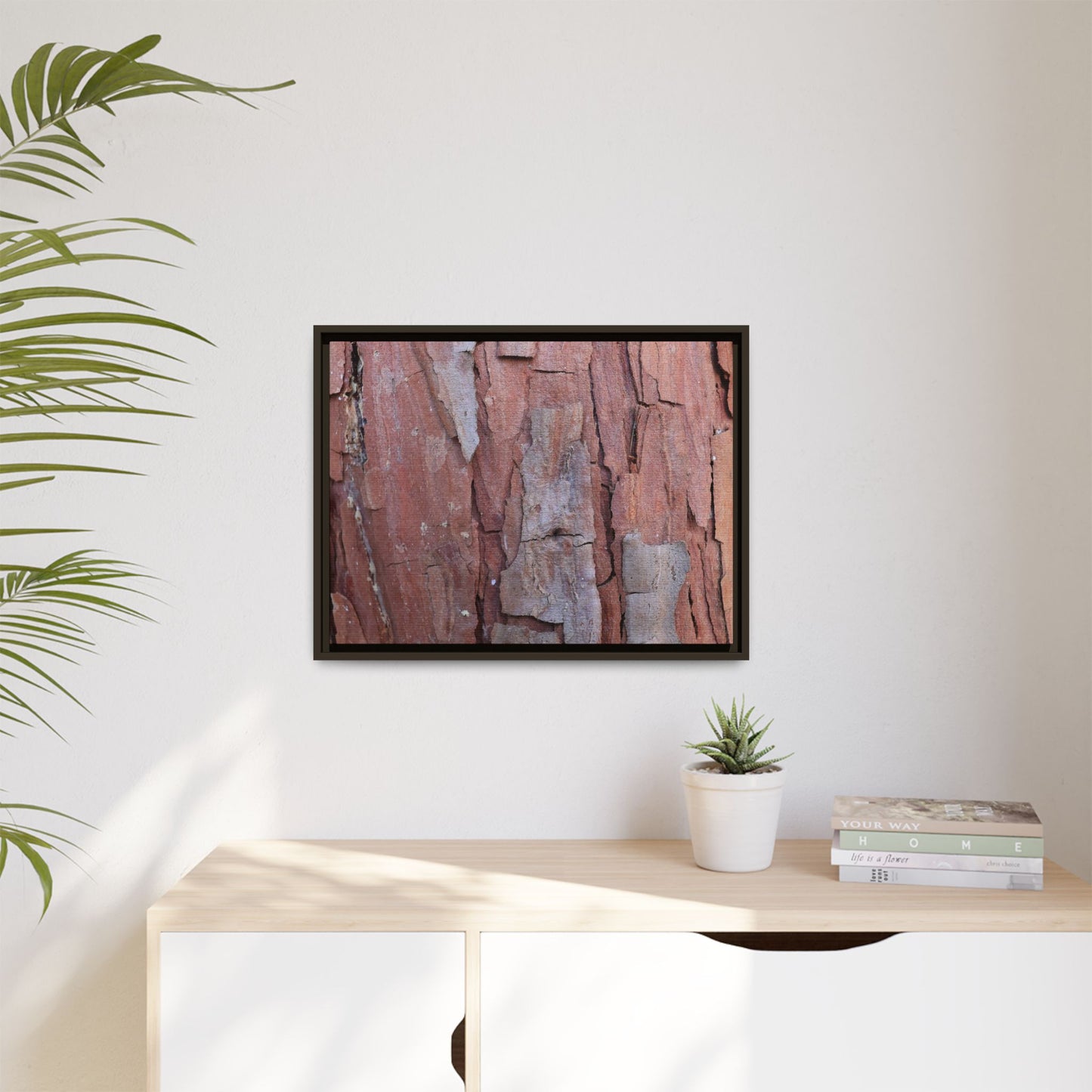 Peeling Bark - Unique Stretched Canvas Wall Art