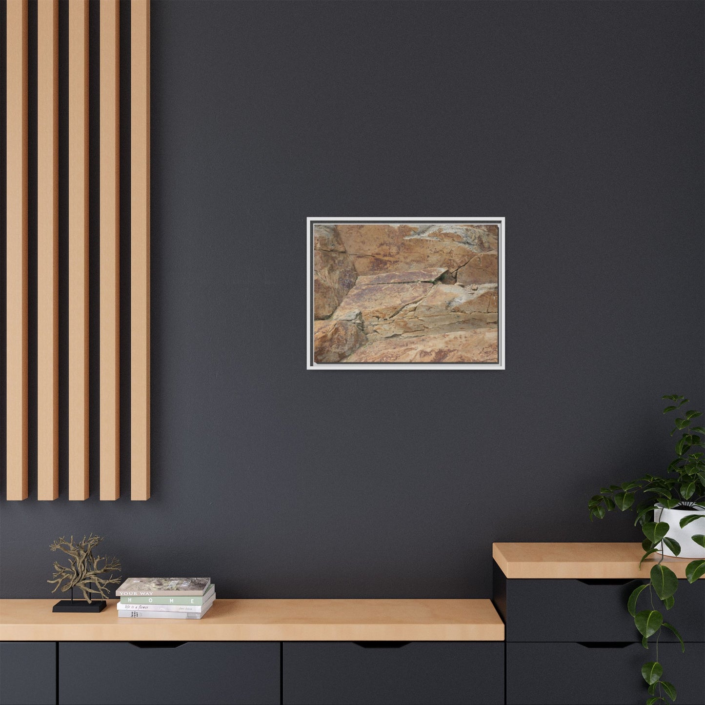 Ancient Foundations - Unique Stretched Canvas Wall Art