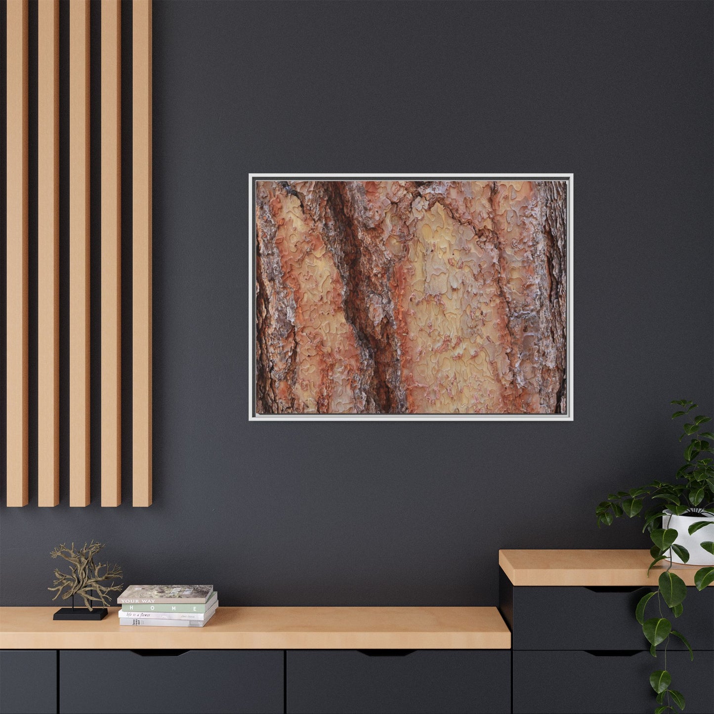 Rustic Rhythms - Unique Stretched Canvas Wall Art