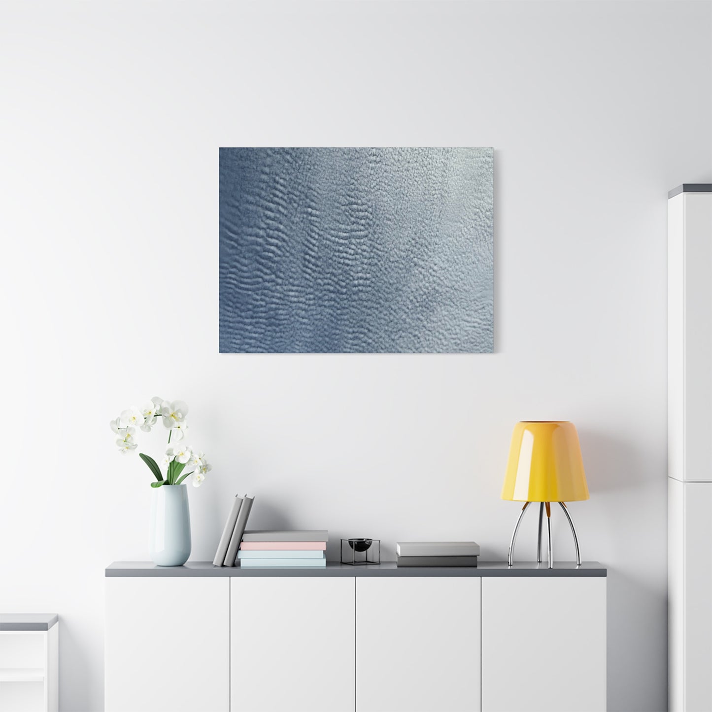Whispers of Frost - Unique Frameless Canvas Wall Art