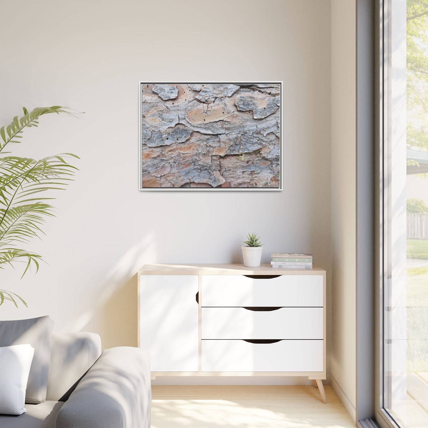 Peeling Memories - Unique Stretched Canvas Wall Art