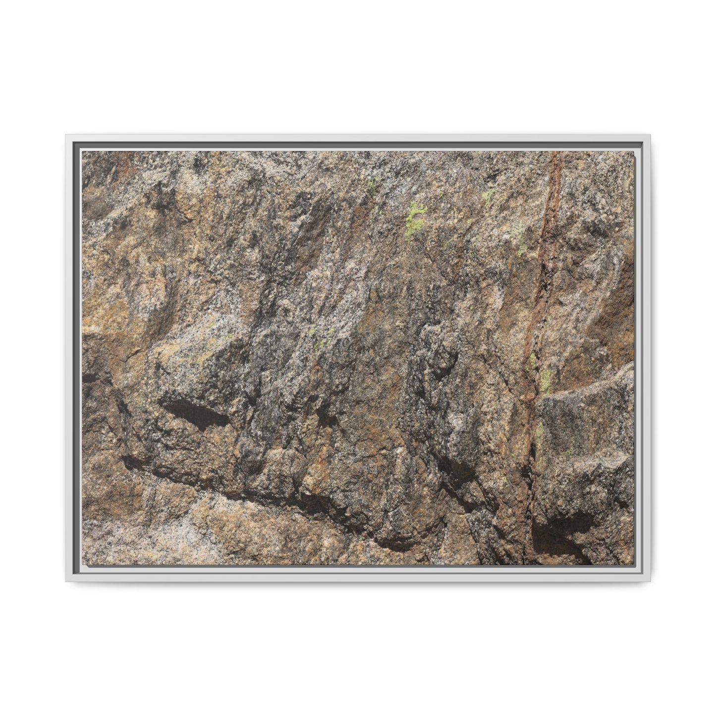 Weathered Time - Unique Stretched Canvas Wall Art