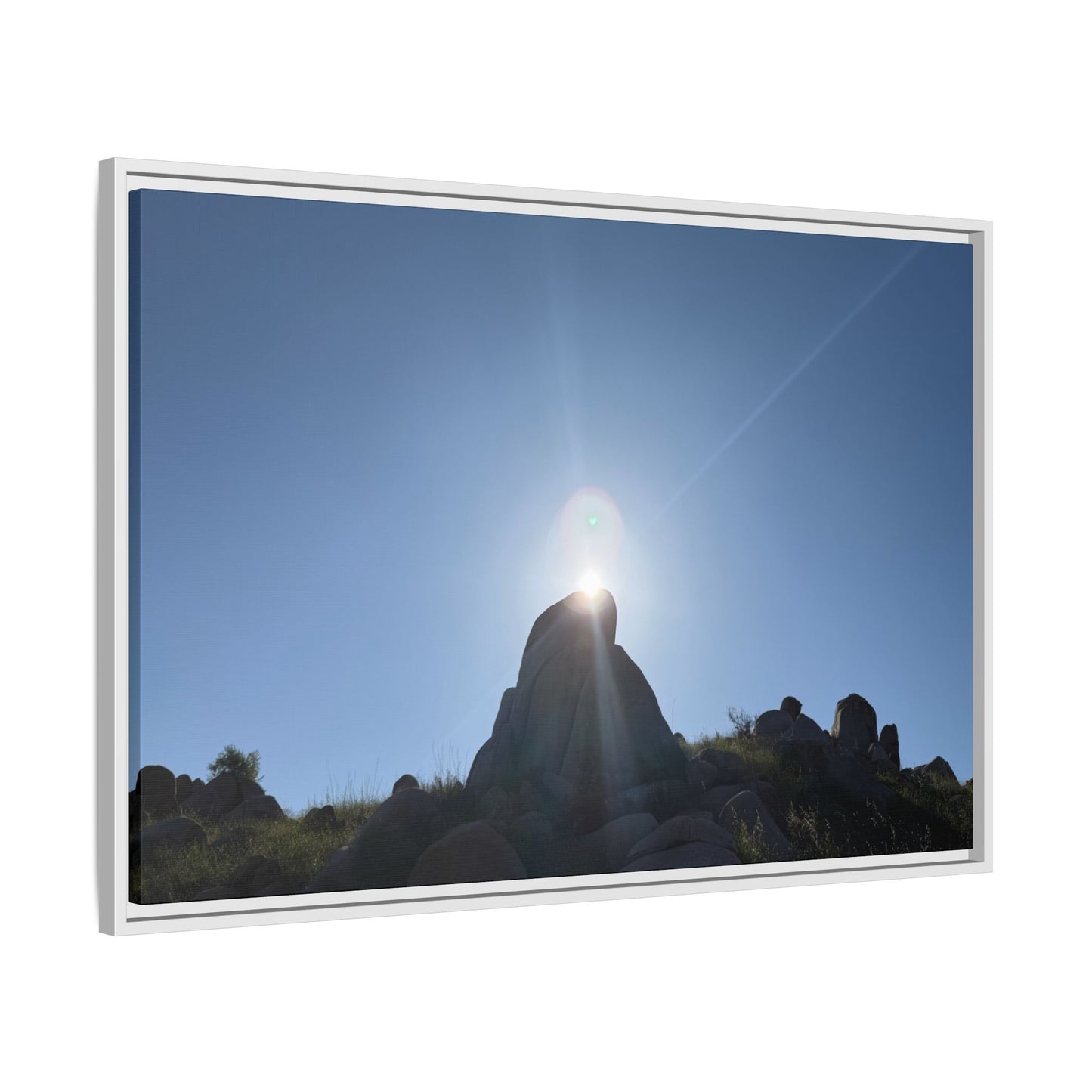 Sunburst - Unique Stretched Canvas Wall Art