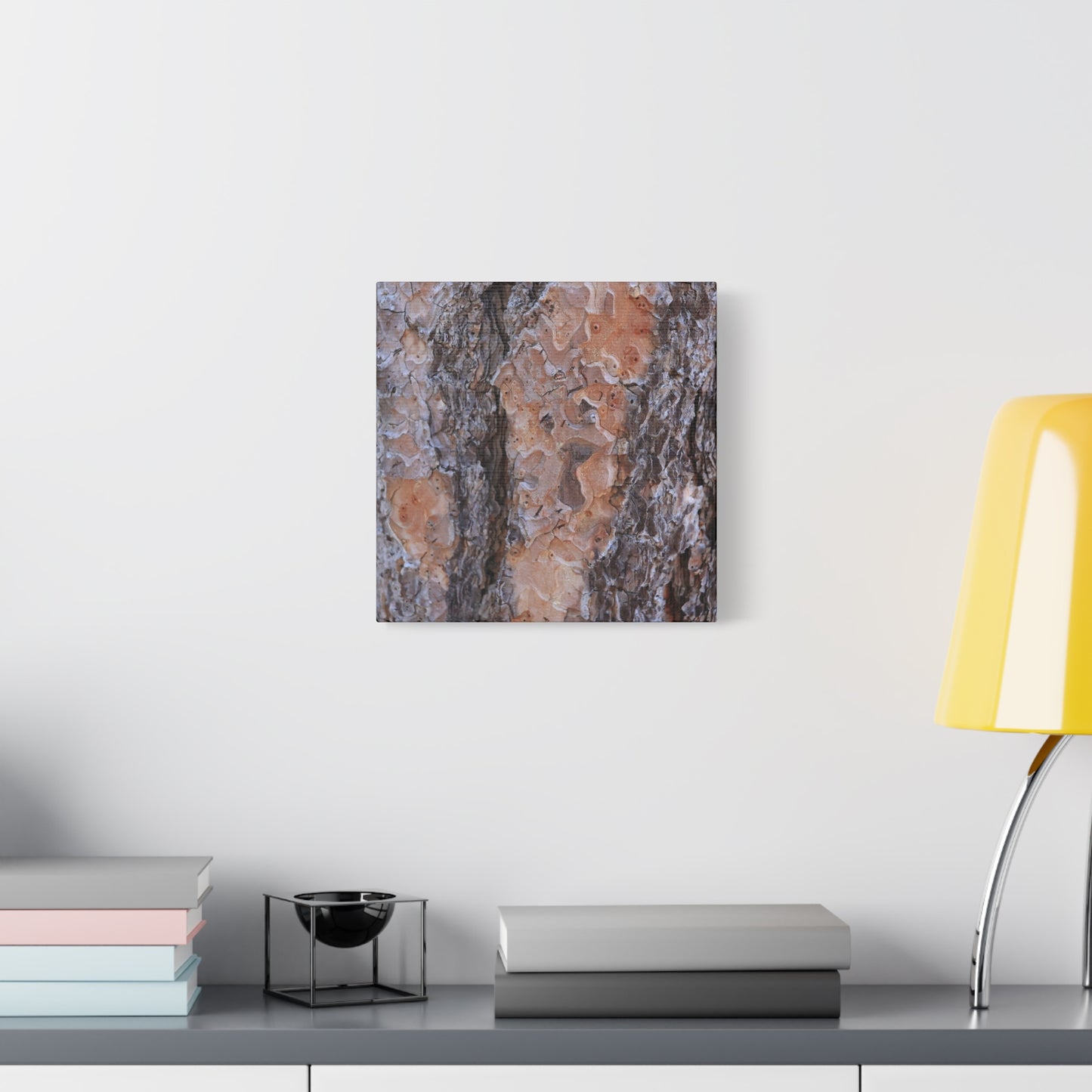 Terracotta Textures - Unique Frameless Canvas Wall Art