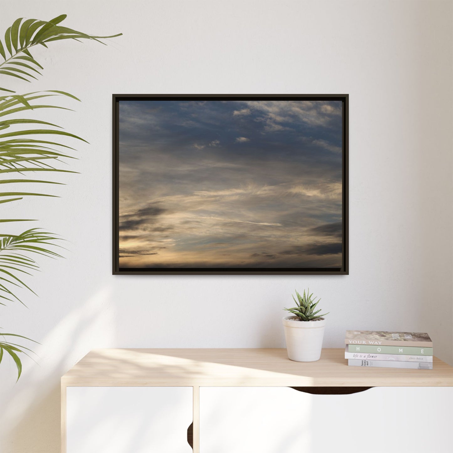 Clouded Thoughts - Unique Stretched Canvas Wall Art