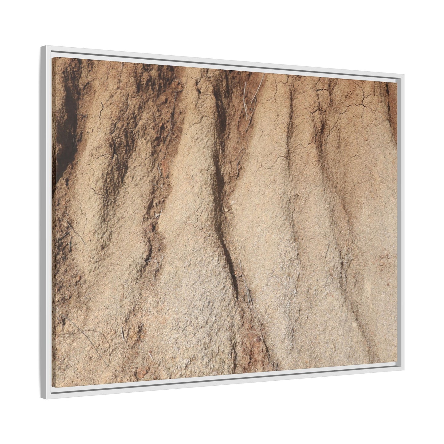 Eroded Canyon Walls - Unique Stretched Canvas Wall Art