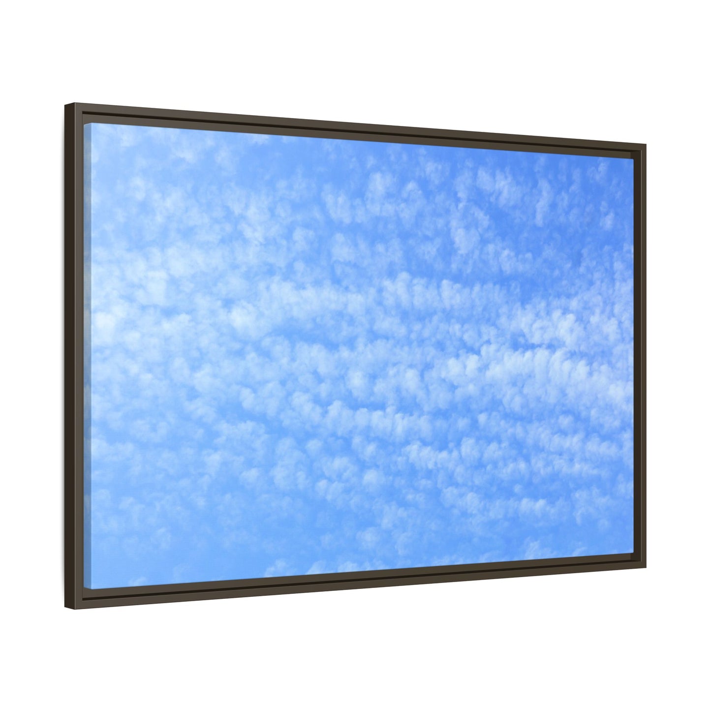 Wispy Blue Dreams - Unique Stretched Canvas Wall Art
