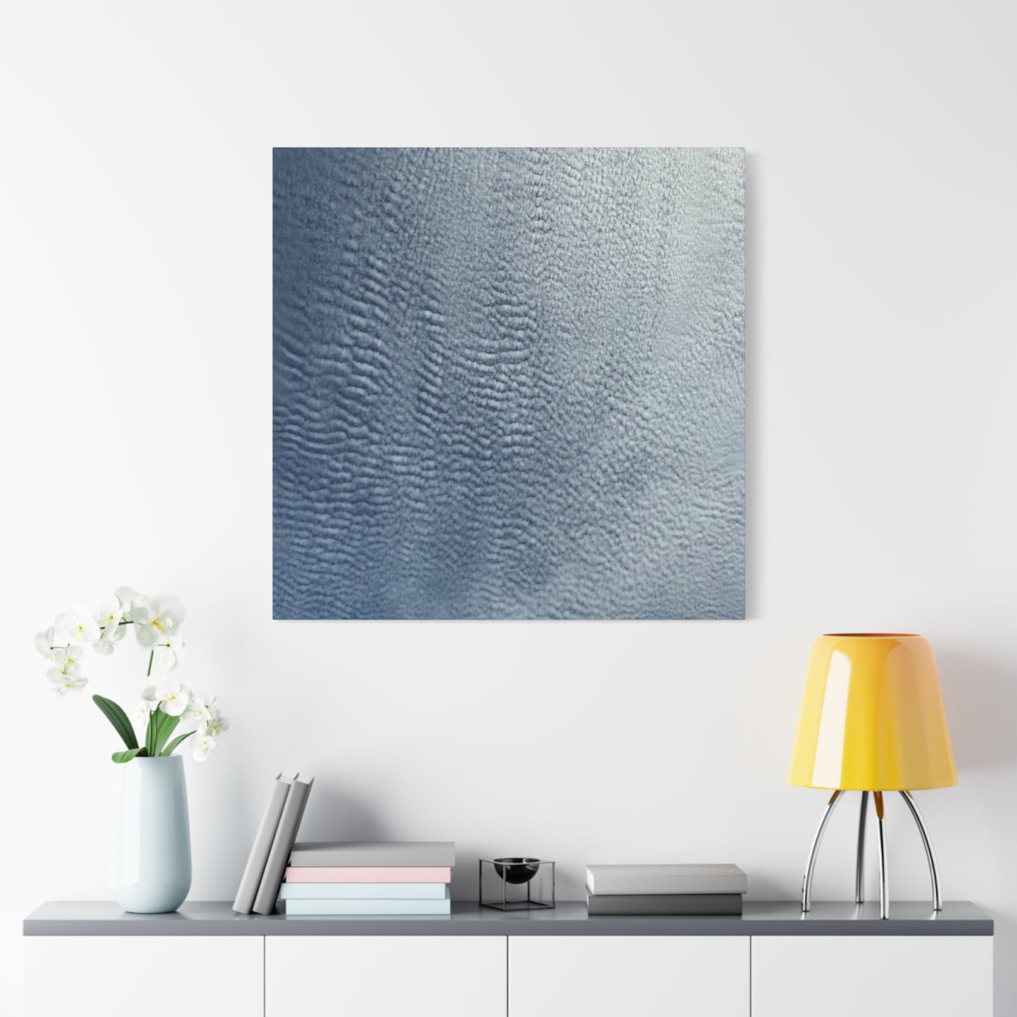 Whispers of Frost - Unique Frameless Canvas Wall Art