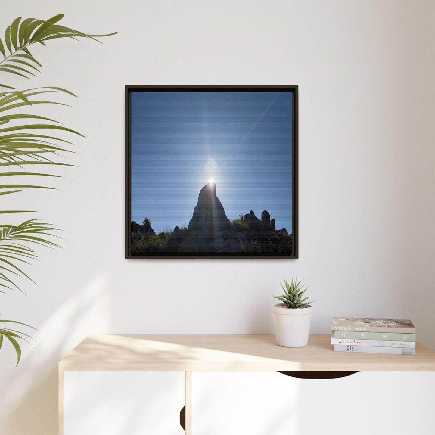 Sunburst - Unique Stretched Canvas Wall Art