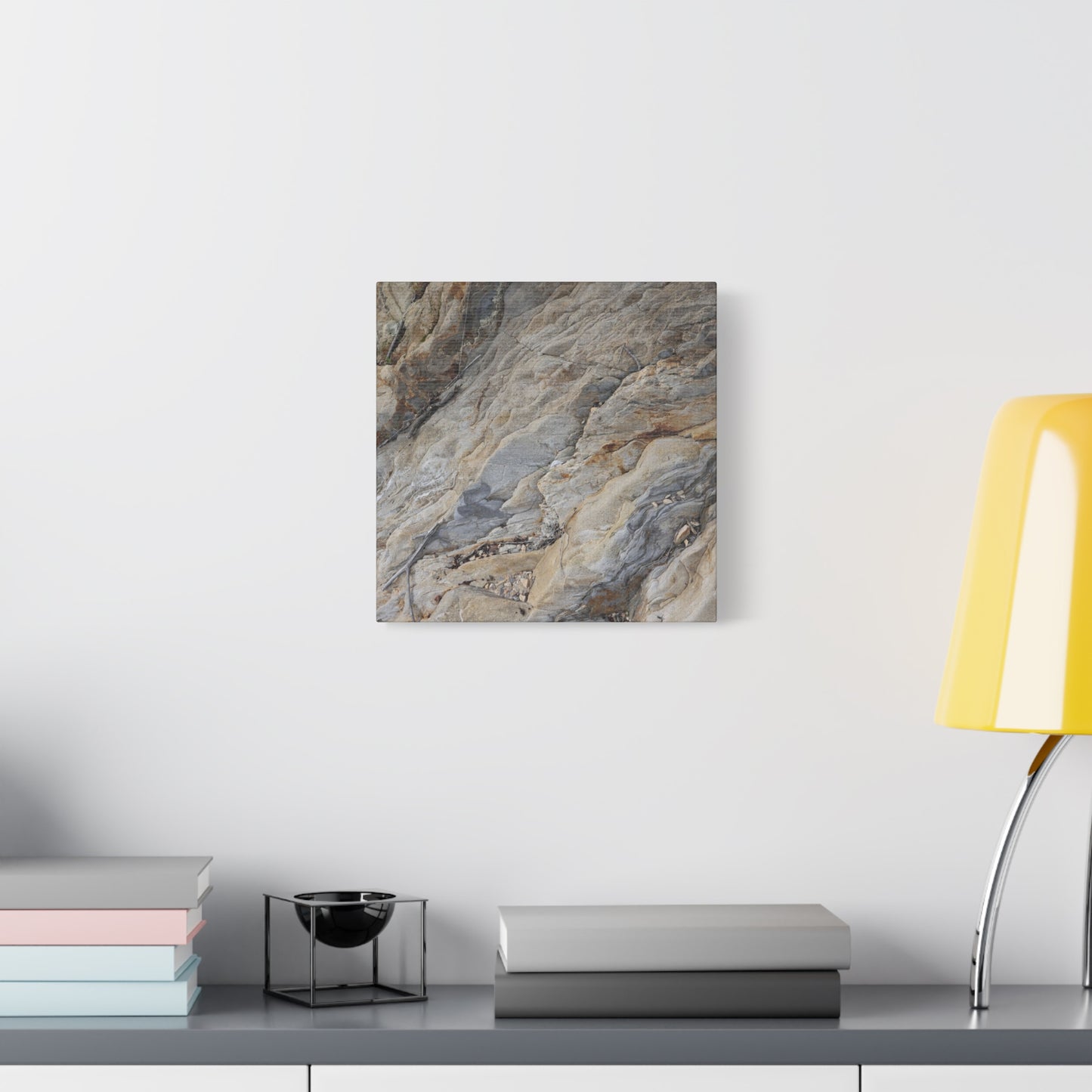 Stone Memory - Unique Frameless Canvas Wall Art