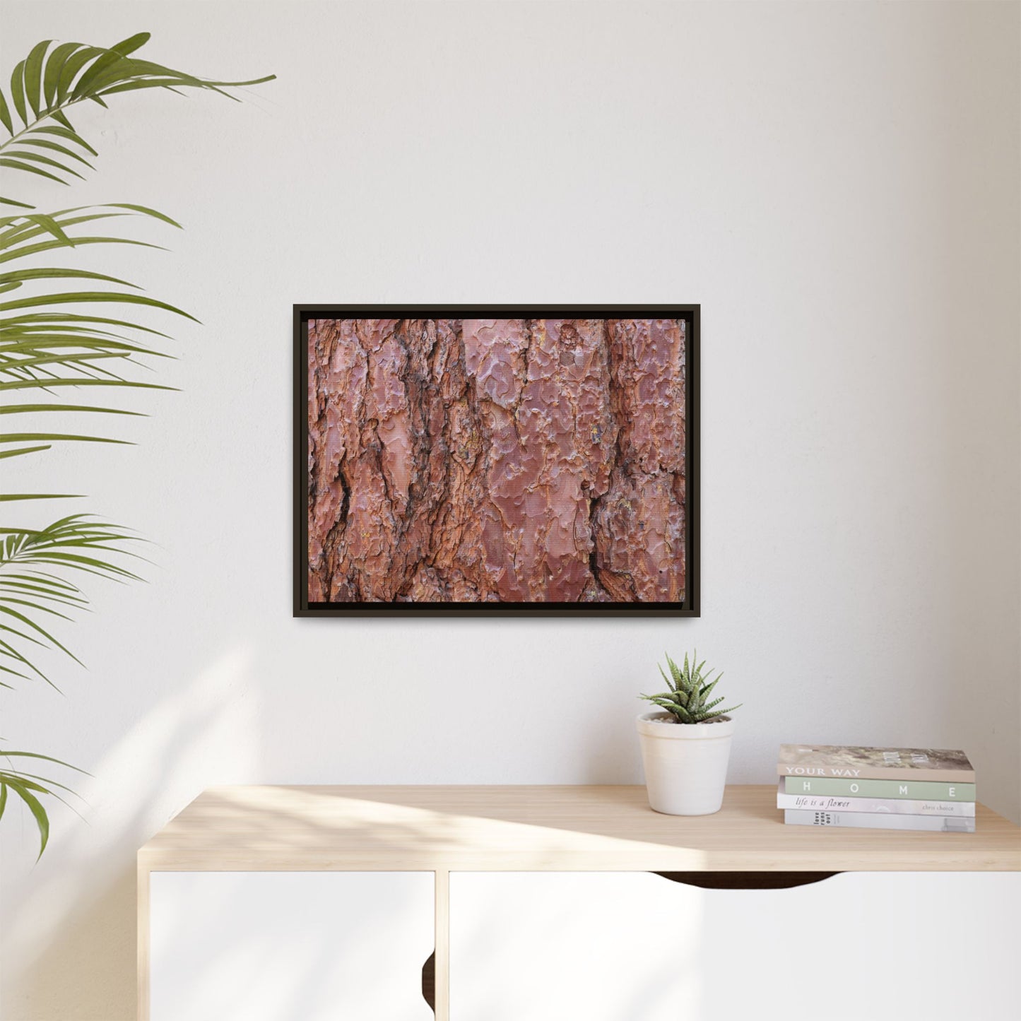 Russet Ridges - Unique Stretched Canvas Wall Art