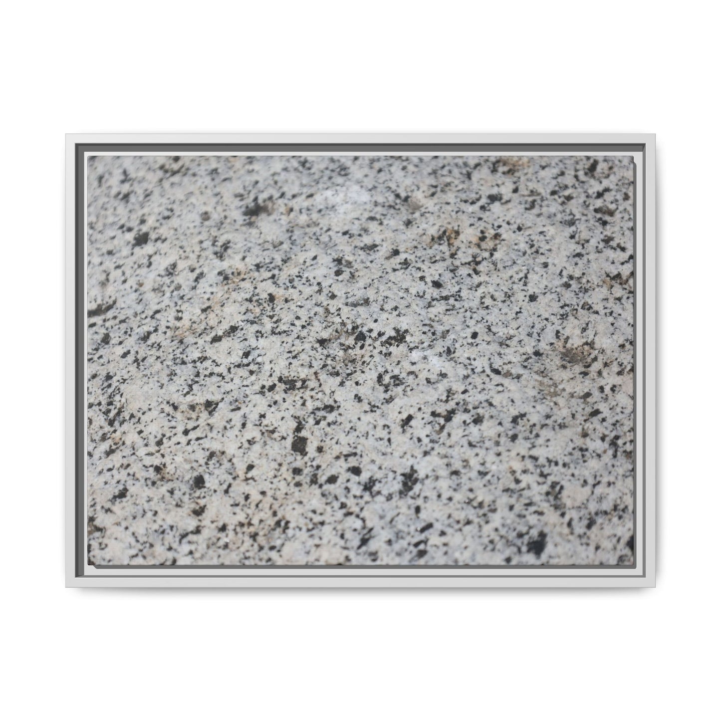 Monochrome Mosaic - Unique Stretched Canvas Wall Art