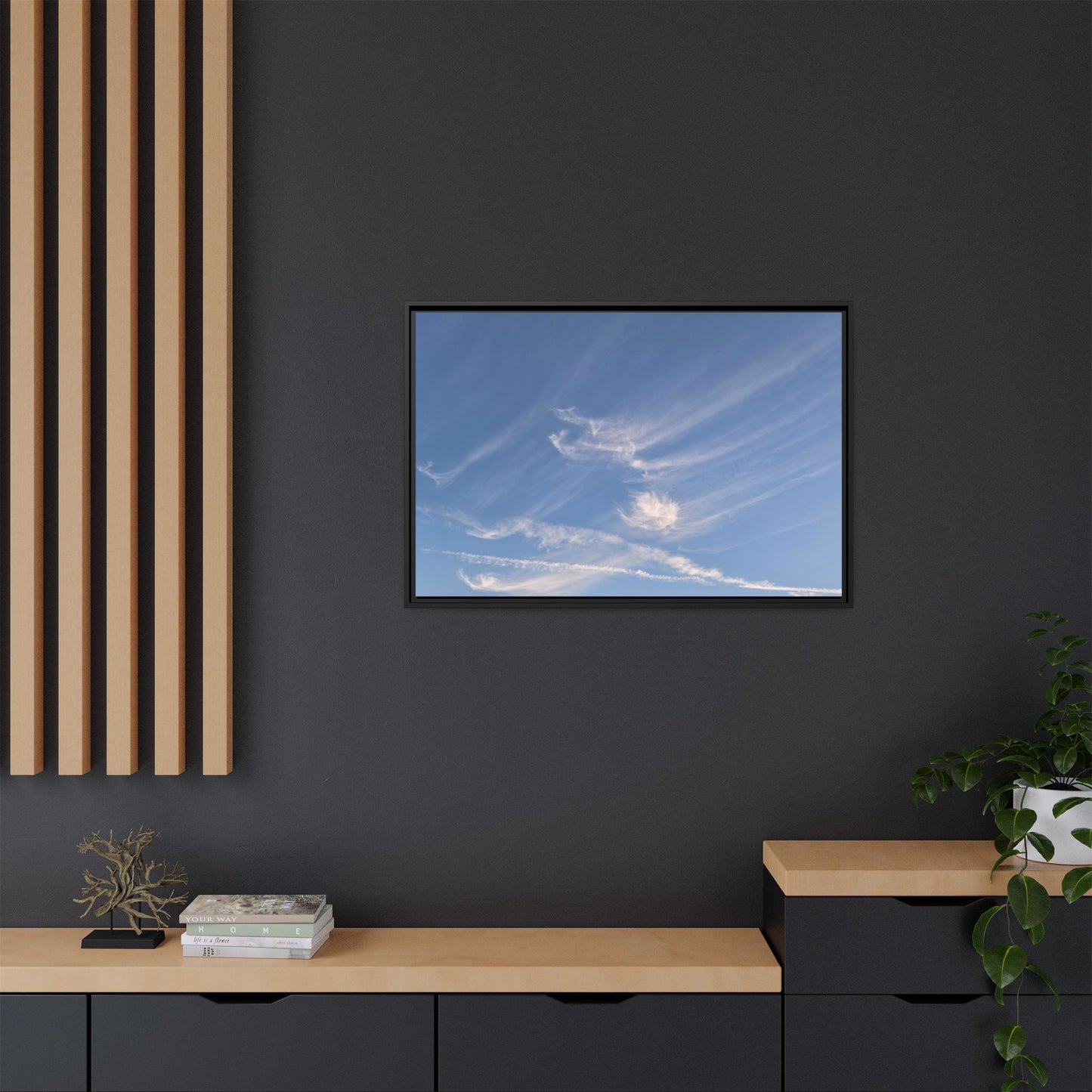 Wispy Dreams - Unique Stretched Canvas Wall Art