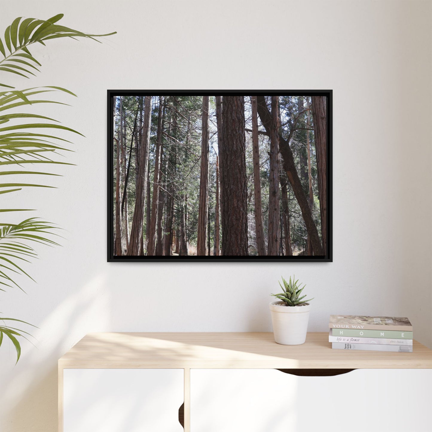 Forest Cathedral - Unique Stretched Canvas Wall Art