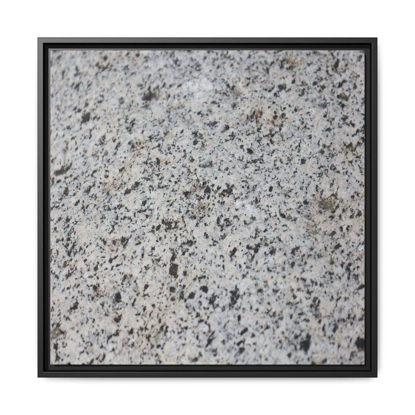 Monochrome Mosaic - Unique Stretched Canvas Wall Art