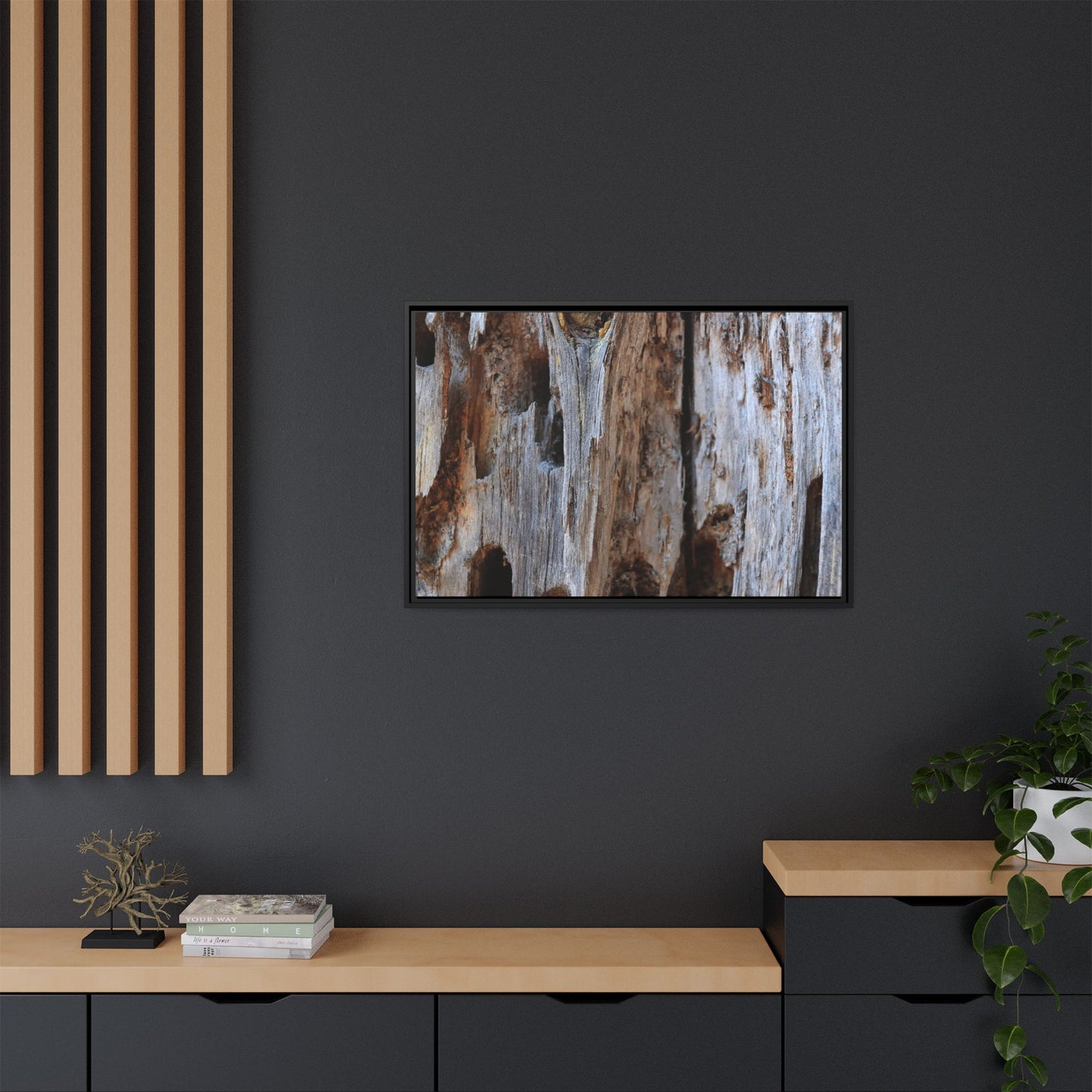 Decaying Splendor - Unique Stretched Canvas Wall Art