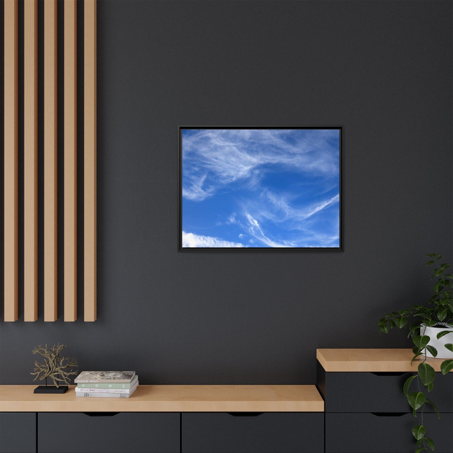 Cloudscape Reverie - Unique Stretched Canvas Wall Art