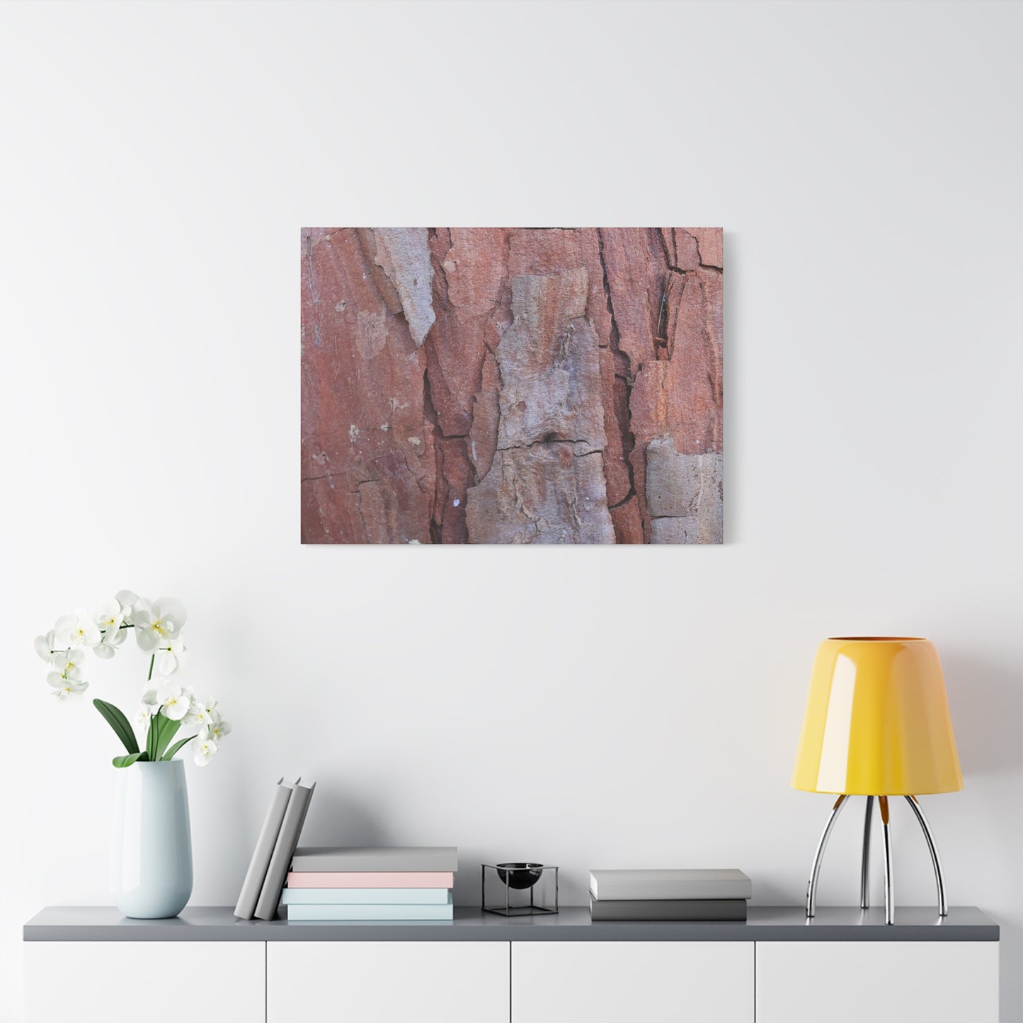 Fractal Rust - Unique Frameless Canvas Wall Art