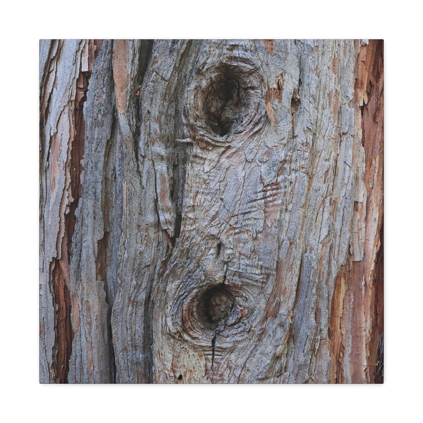 Wooden Memoir - Unique Frameless Canvas Wall Art