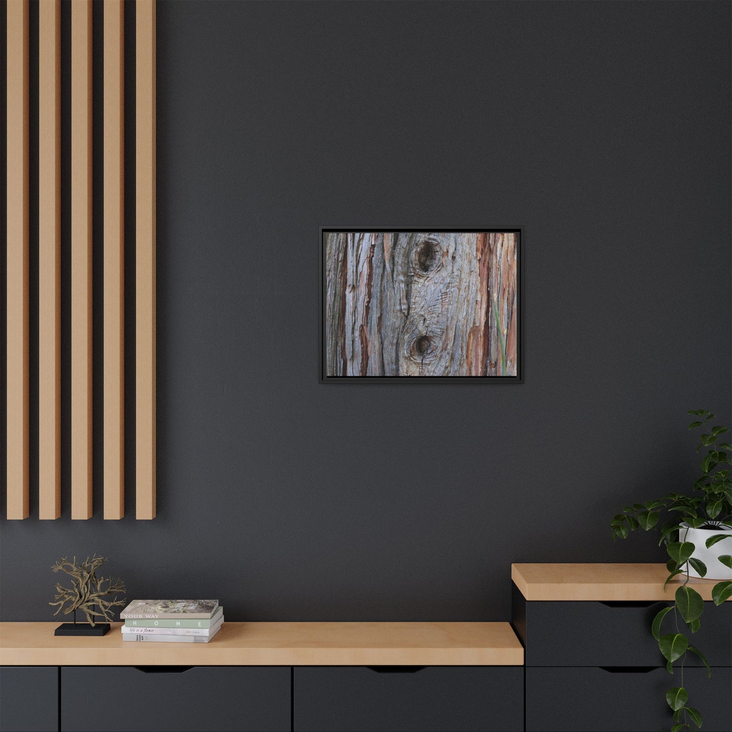 Knotty Nature - Unique Stretched Canvas Wall Art