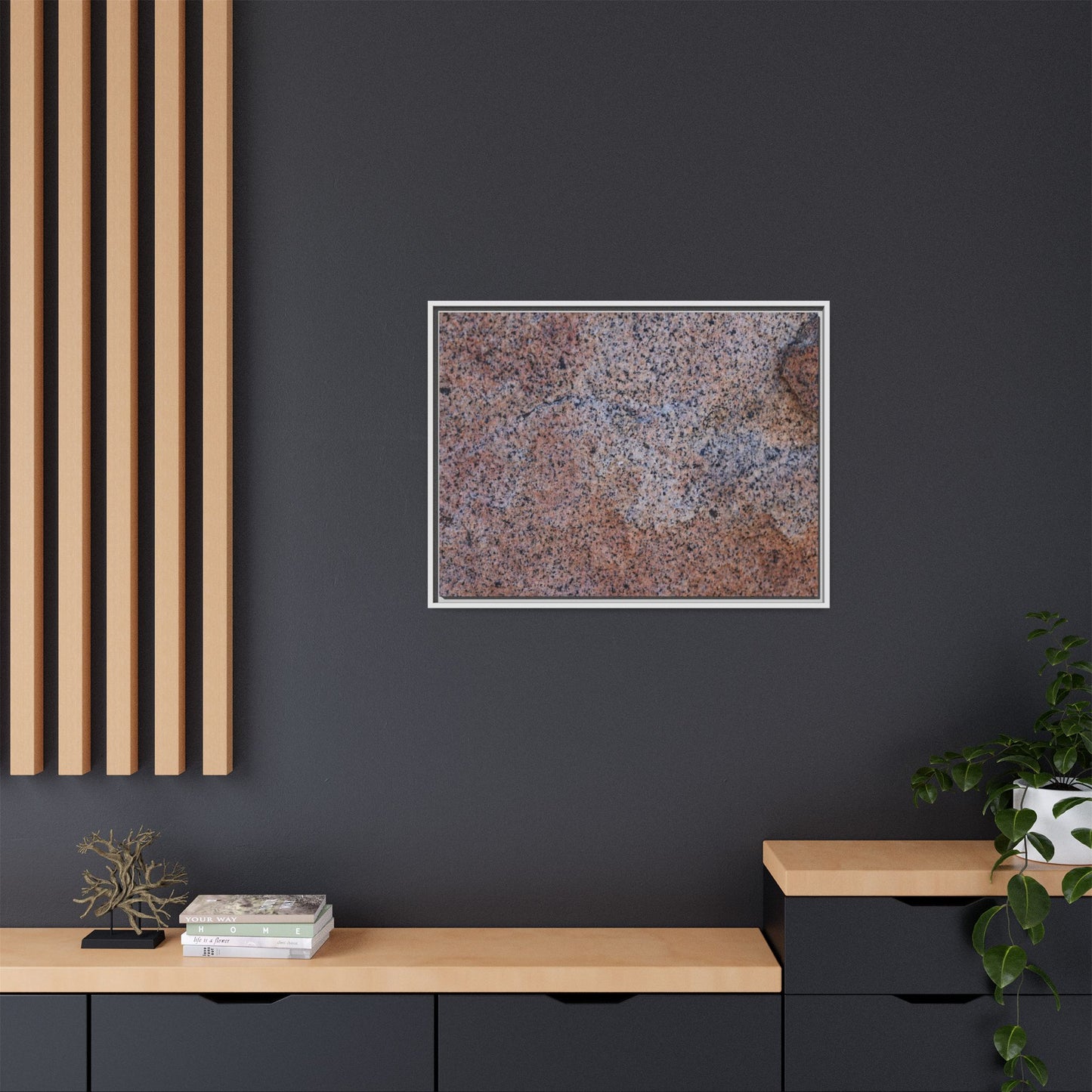 Earthen Mosaic - Unique Stretched Canvas Wall Art