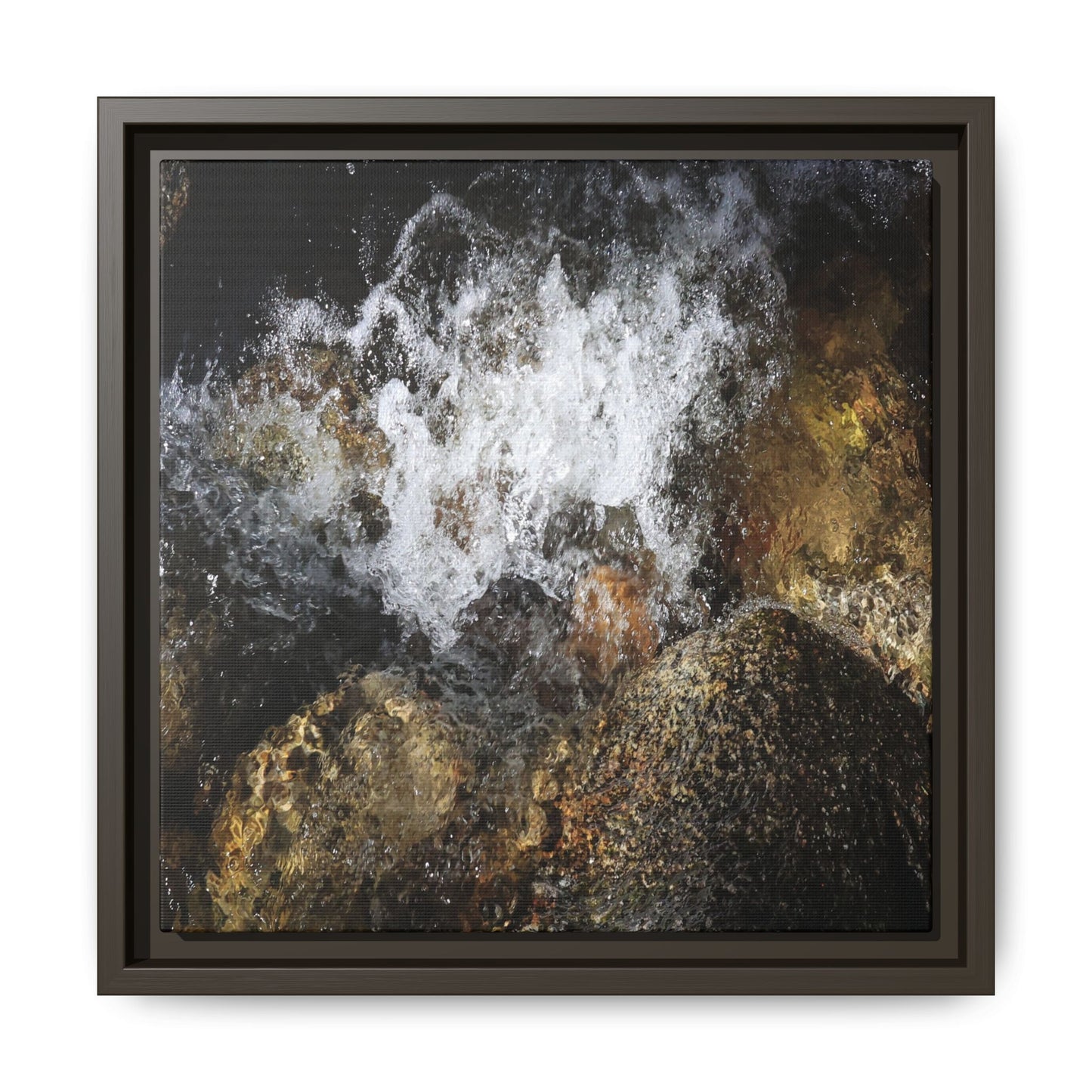 Cascading Momentum - Unique Stretched Canvas Wall Art