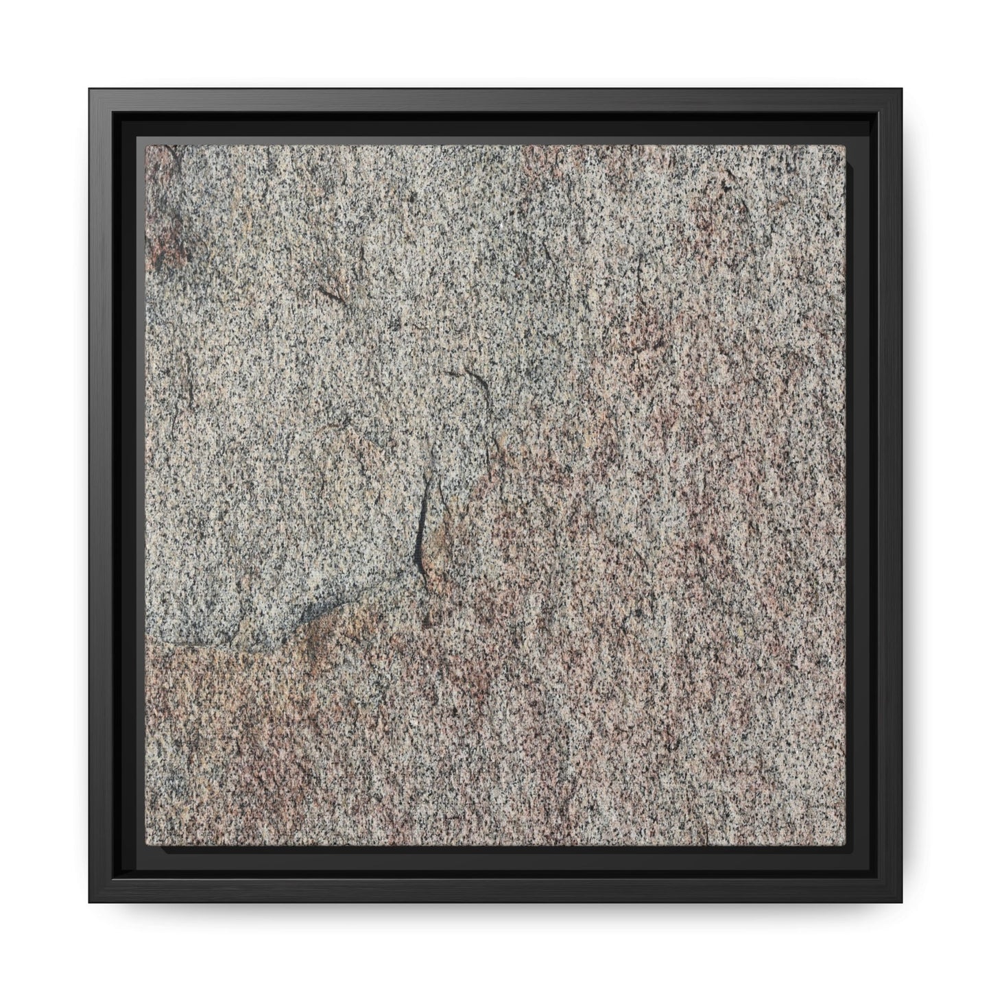 Fissured Stone - Unique Stretched Canvas Wall Art