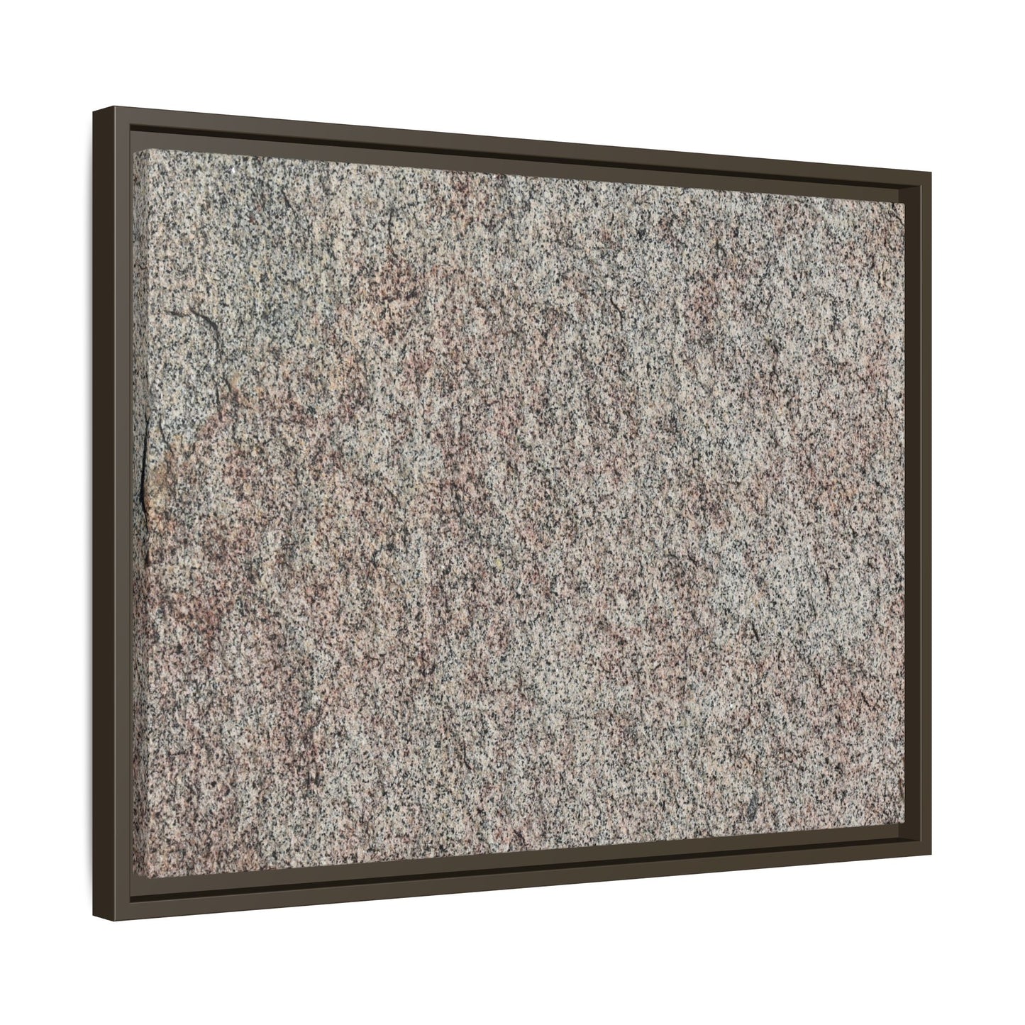 Granular Whispers - Unique Stretched Canvas Wall Art