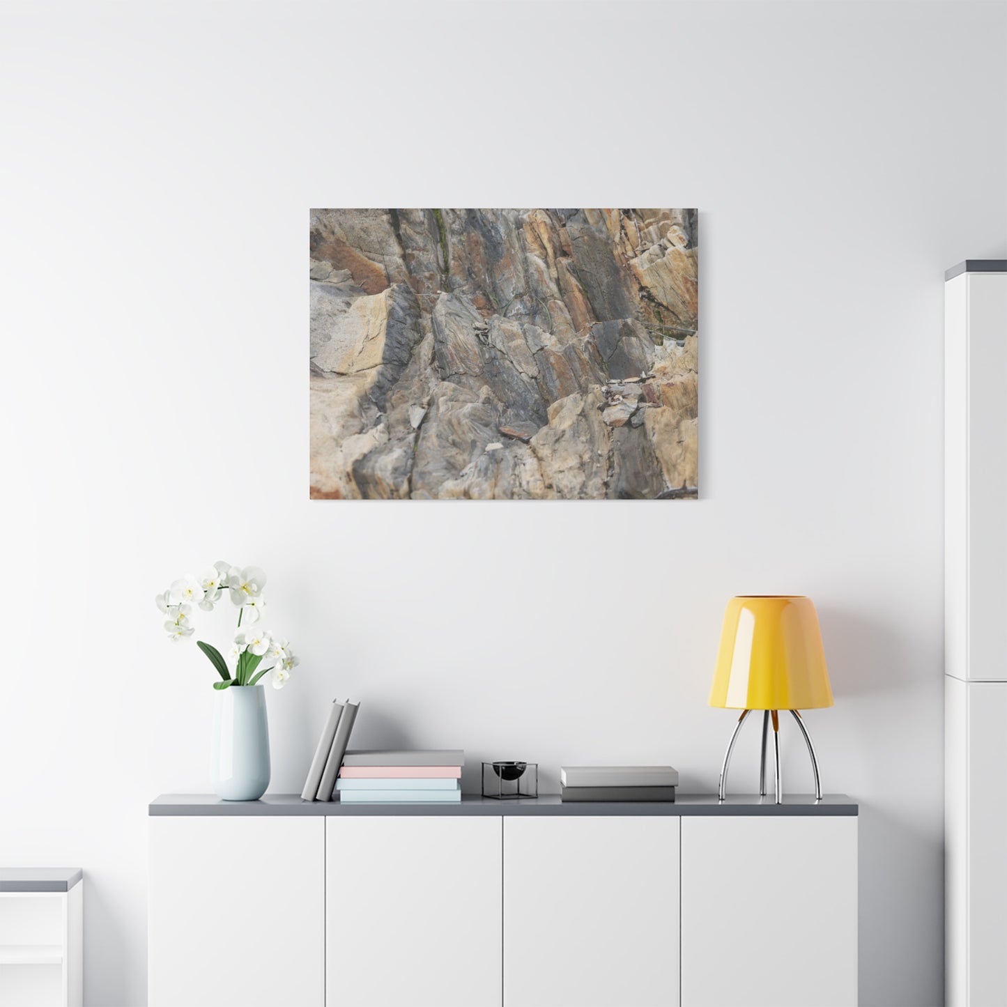 Fractured Memory - Unique Frameless Canvas Wall Art