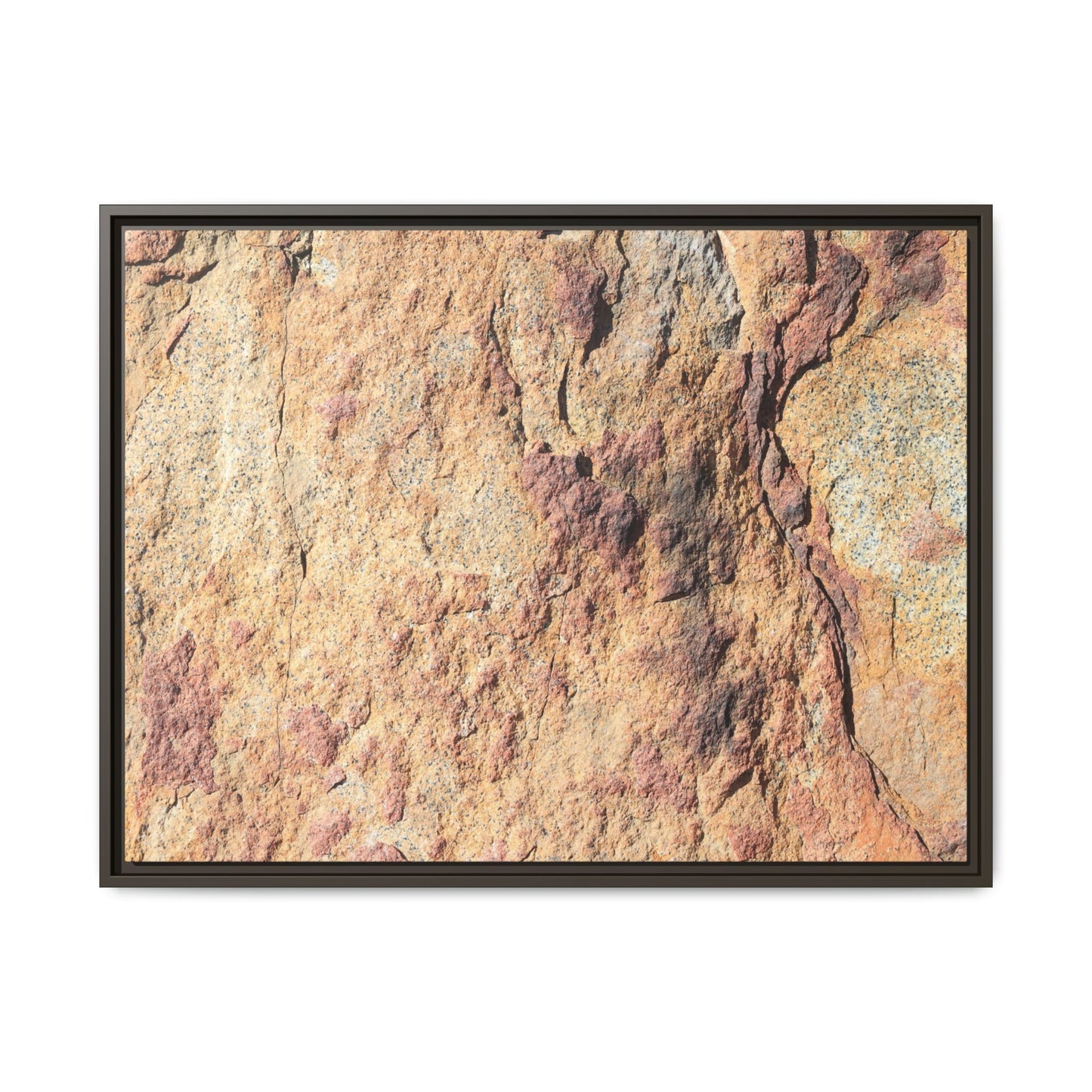 Fractal Stone - Unique Stretched Canvas Wall Art