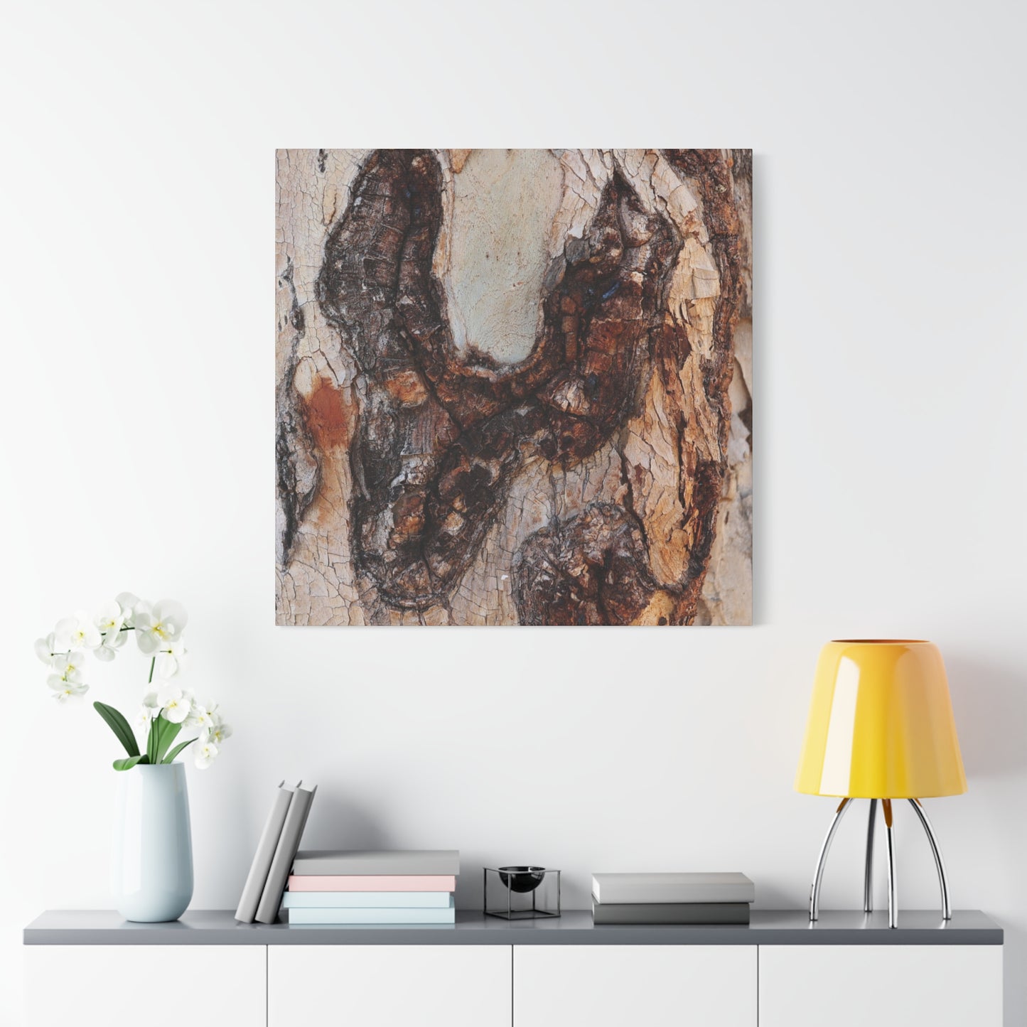 Arboreal Echoes - Unique Frameless Canvas Wall Art