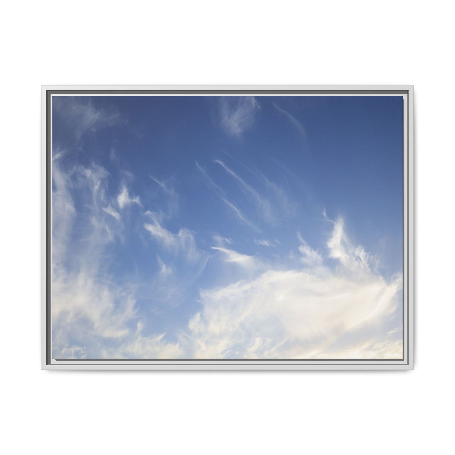 Whispers of Sky - Unique Stretched Canvas Wall Art