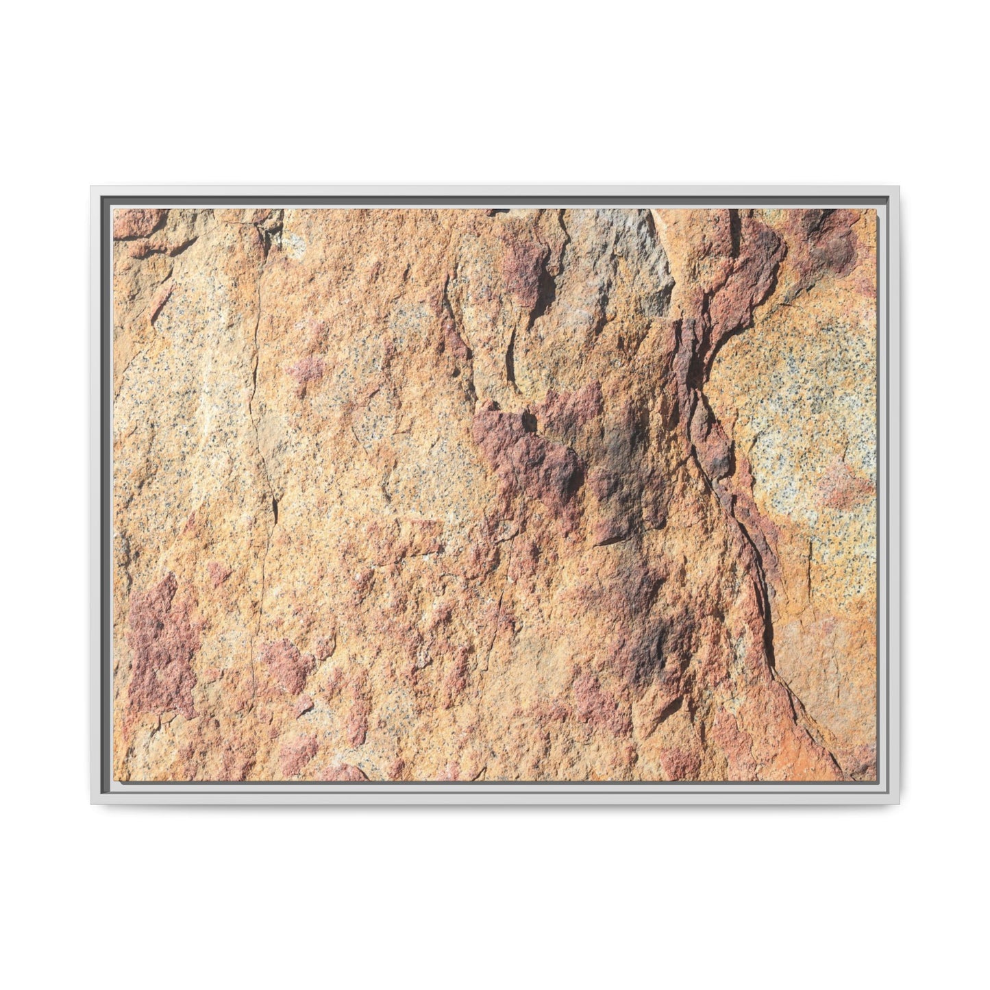 Fractal Stone - Unique Stretched Canvas Wall Art