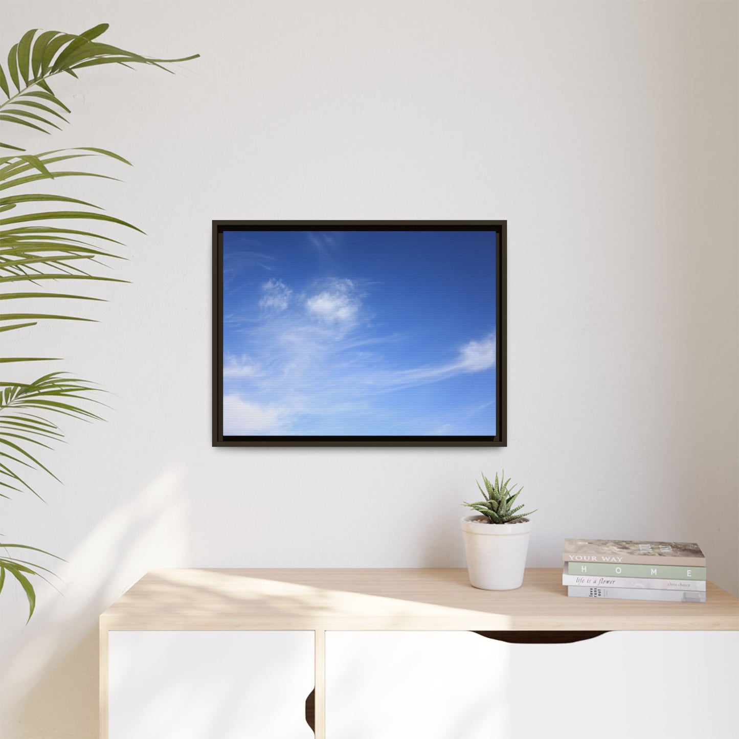 Blue Serenity - Unique Stretched Canvas Wall Art