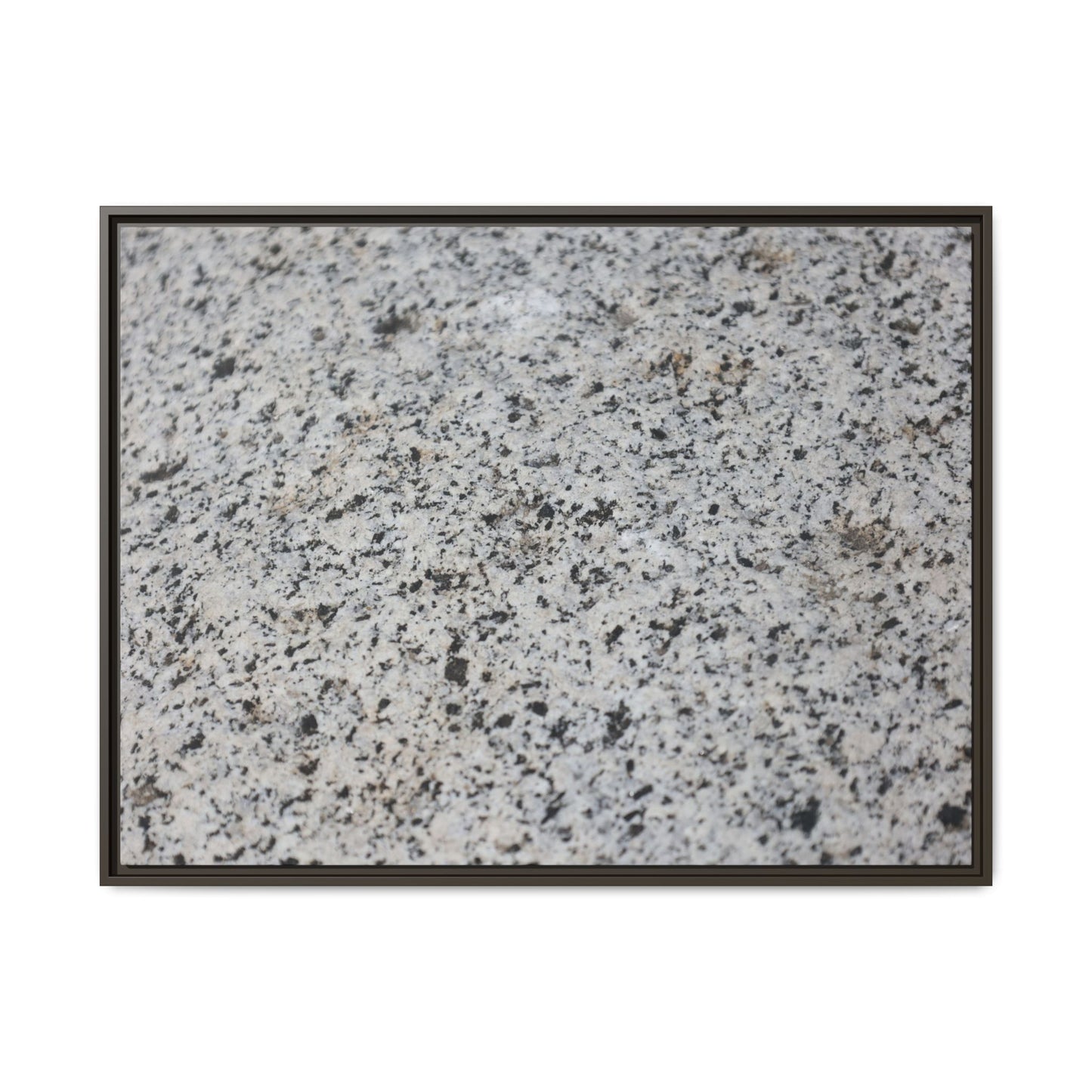 Monochrome Mosaic - Unique Stretched Canvas Wall Art