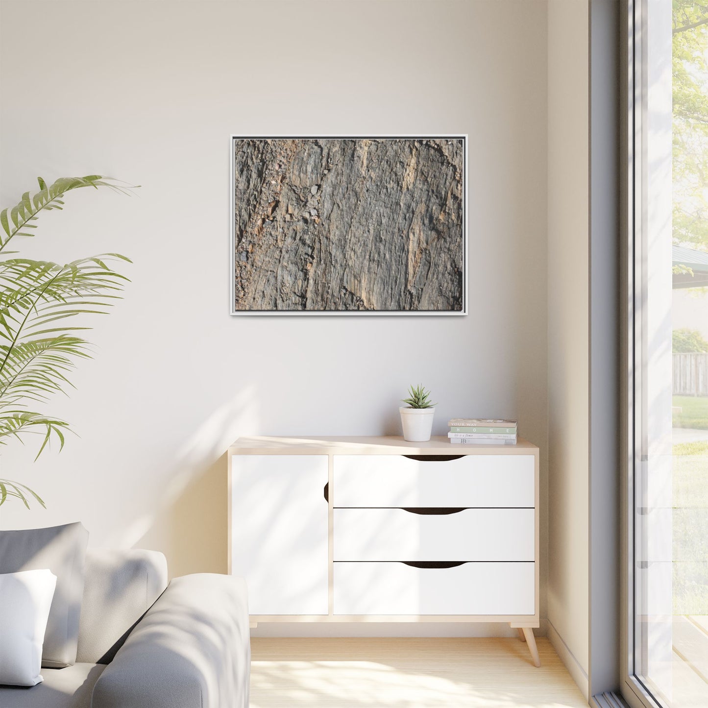 Textured Earth - Unique Stretched Canvas Wall Art