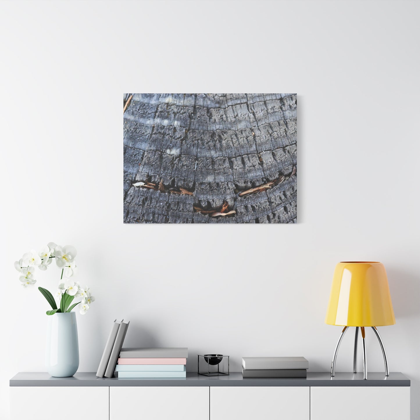 Time's Fractal Whispers - Unique Frameless Canvas Wall Art