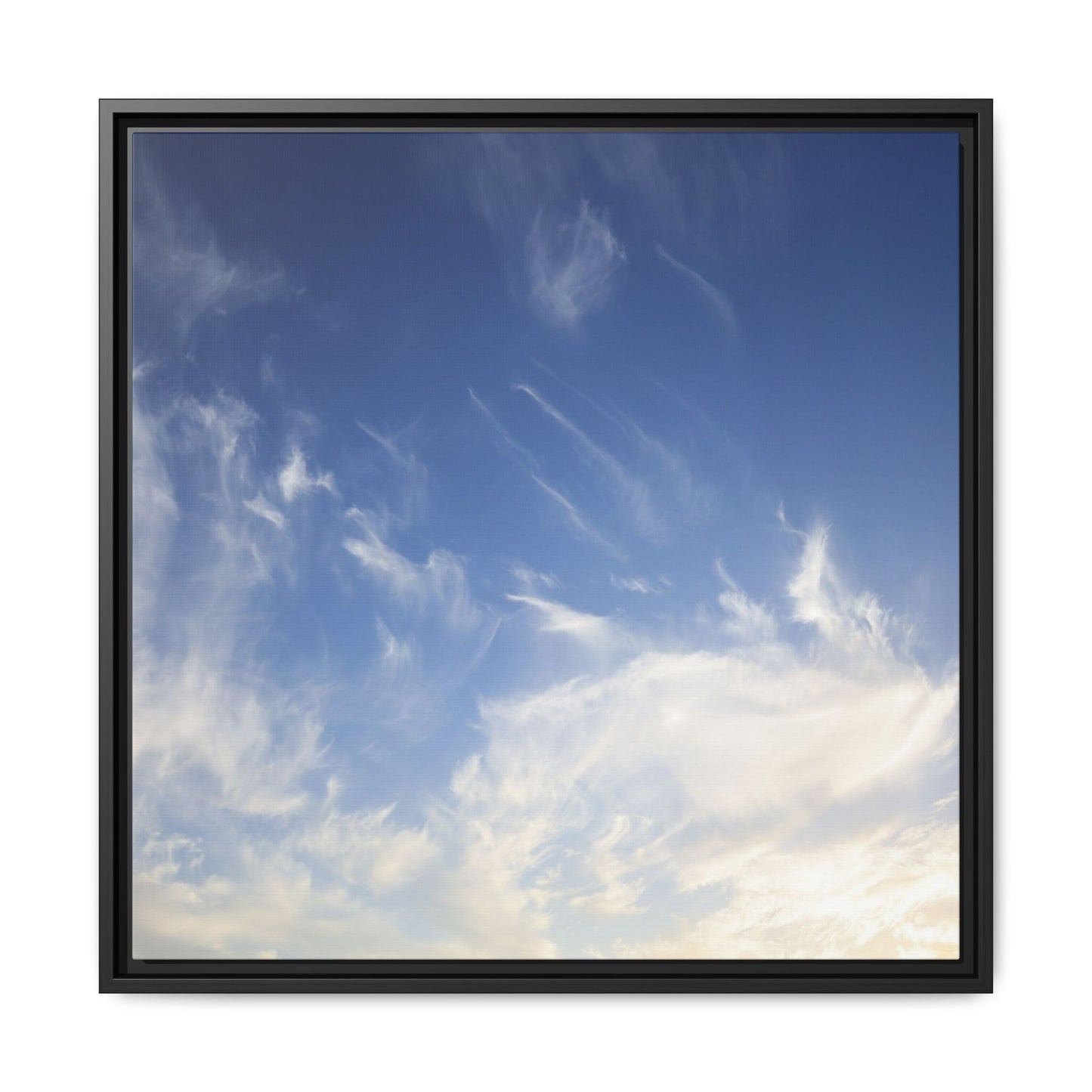 Whispers of Sky - Unique Stretched Canvas Wall Art