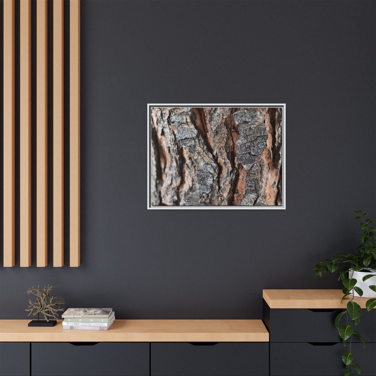Fractured Nature - Unique Stretched Canvas Wall Art