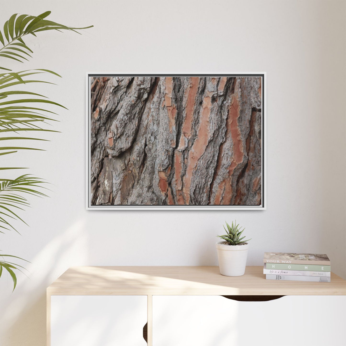 Woodland Layers - Unique Stretched Canvas Wall Art