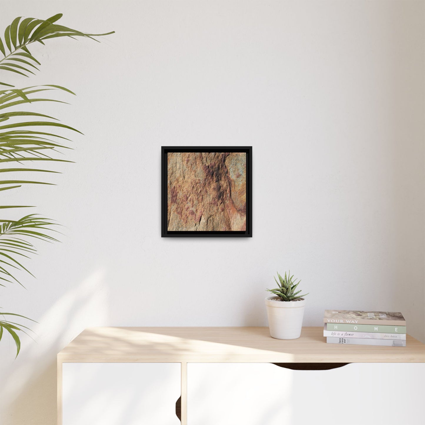 Russet Stone - Unique Stretched Canvas Wall Art