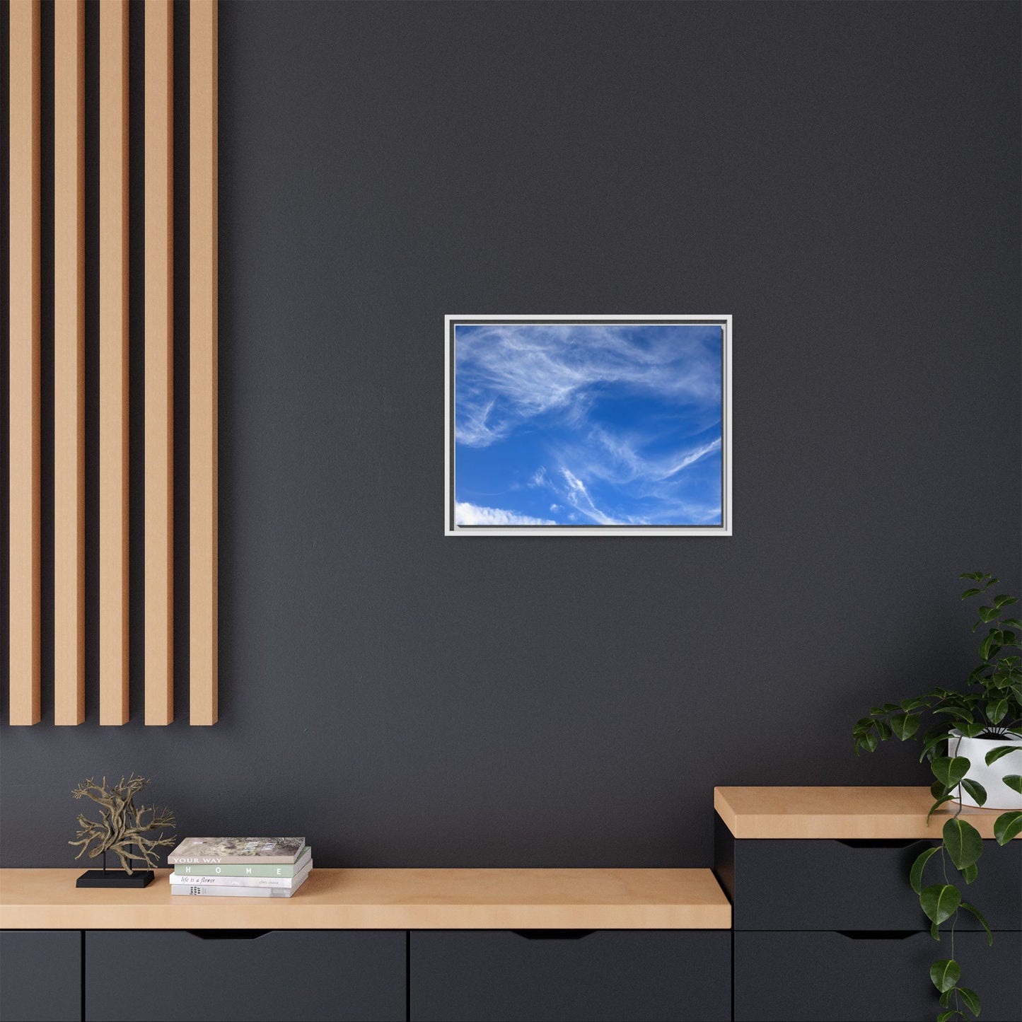 Cloudscape Reverie - Unique Stretched Canvas Wall Art