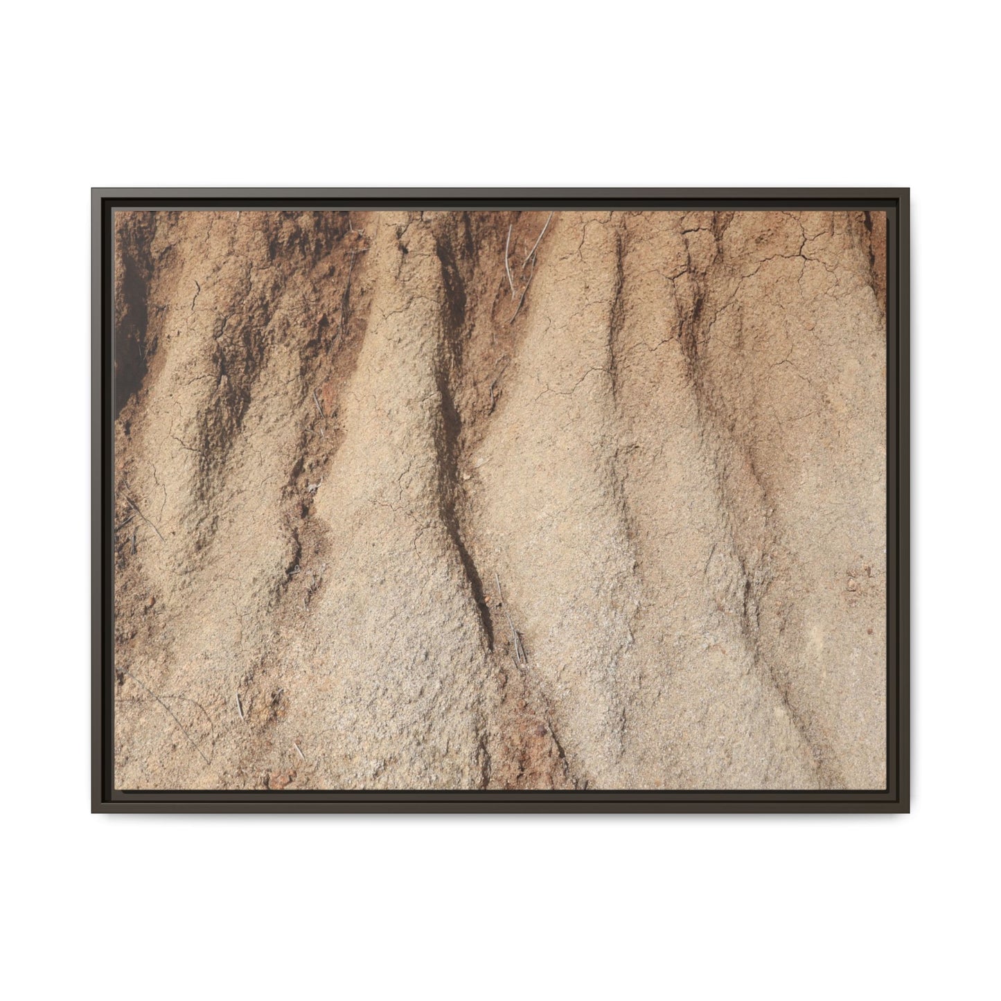 Eroded Canyon Walls - Unique Stretched Canvas Wall Art