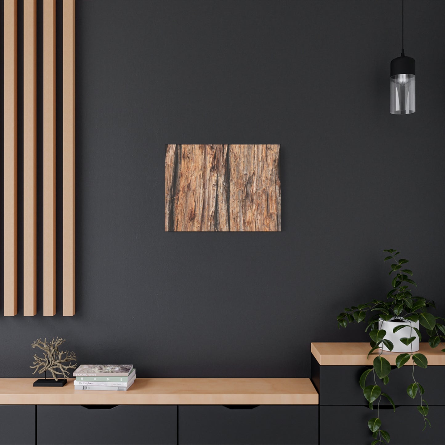 Woodland Echoes - Unique Frameless Canvas Wall Art
