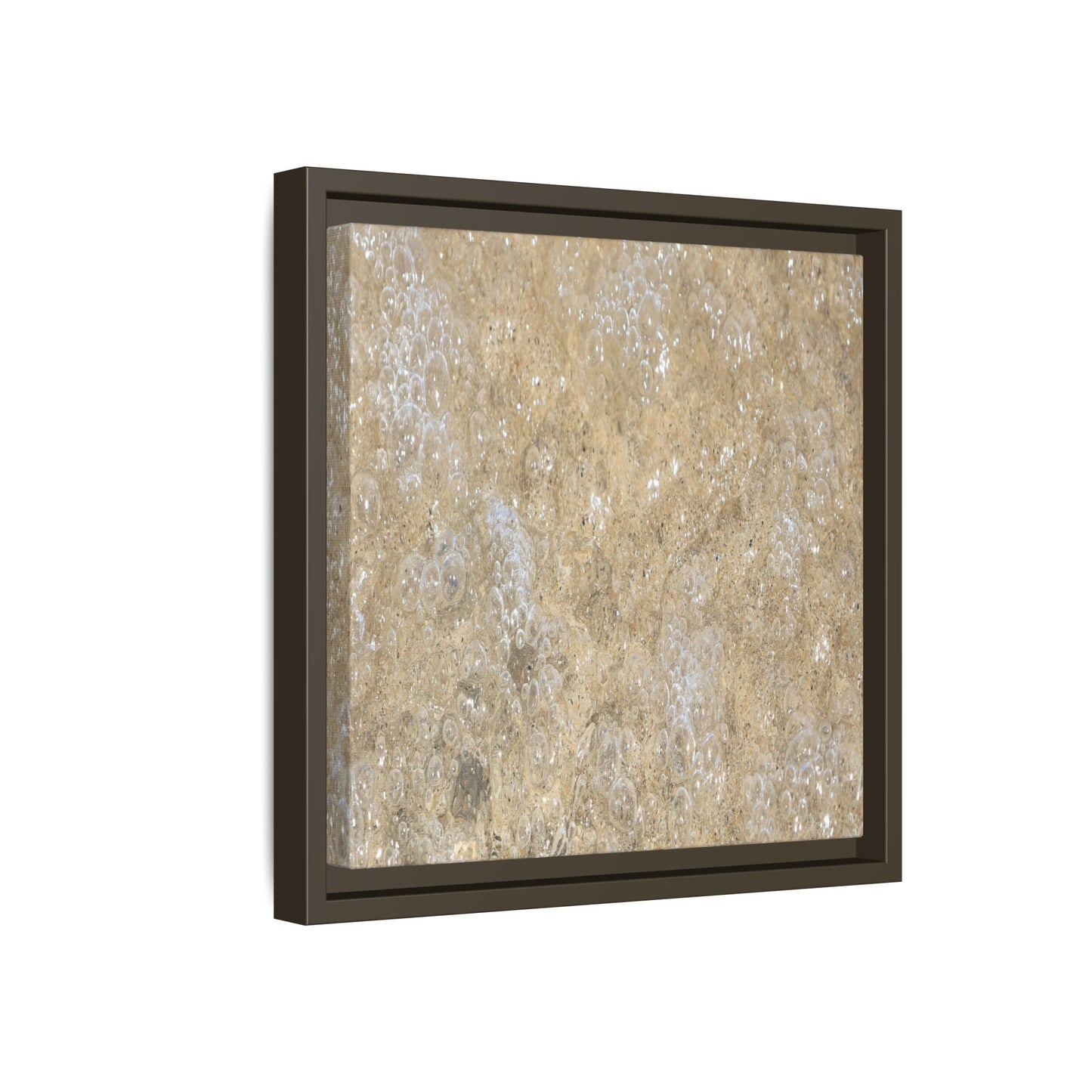 Bubbling Sand - Unique Stretched Canvas Wall Art