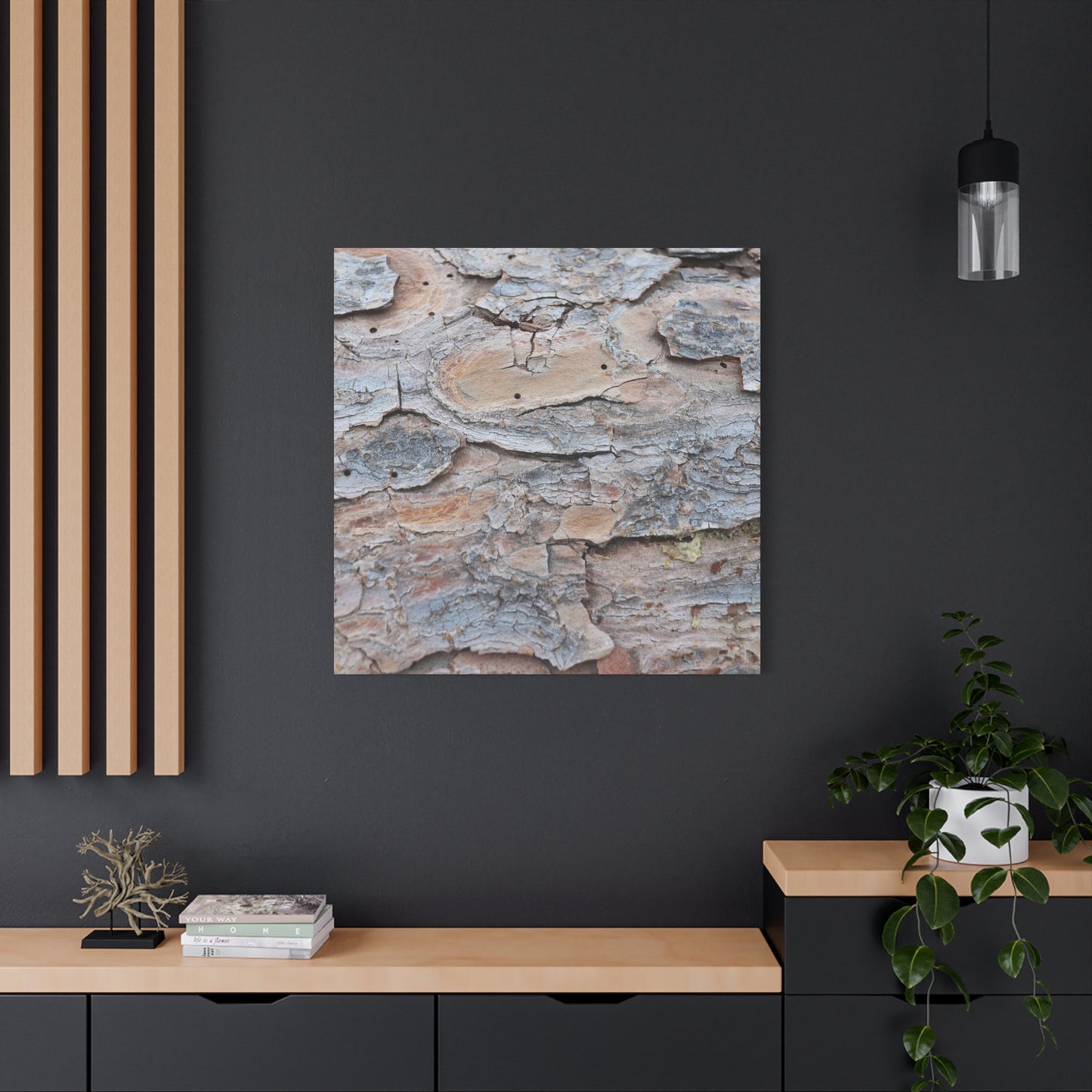 Textural Geology - Unique Frameless Canvas Wall Art