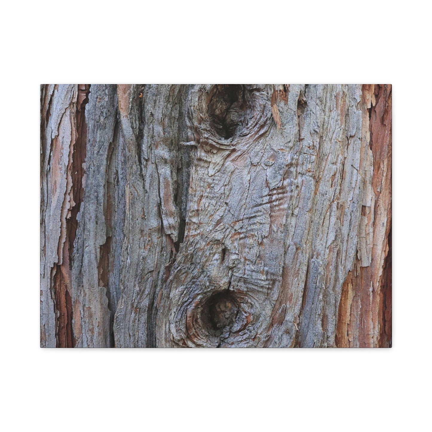 Wooden Memoir - Unique Frameless Canvas Wall Art