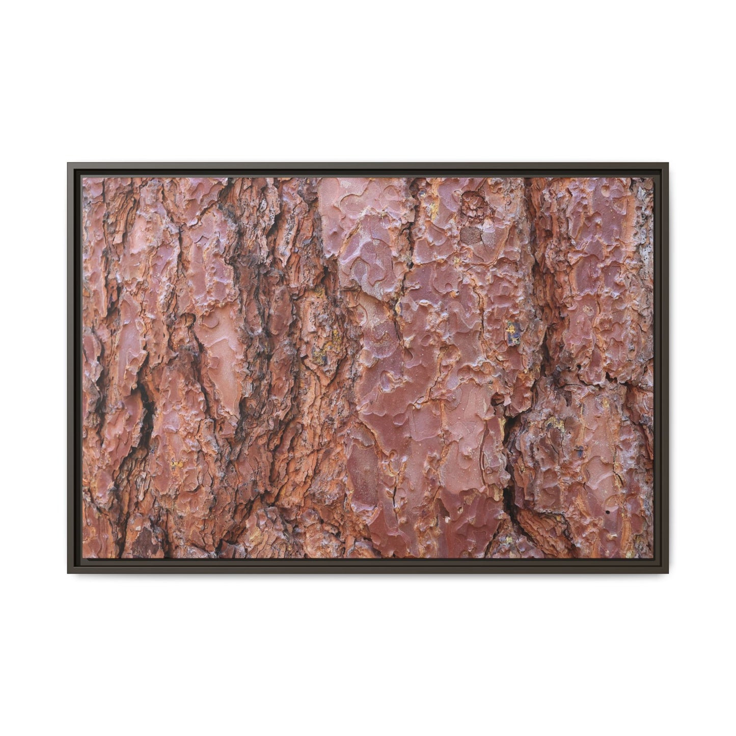 Russet Ridges - Unique Stretched Canvas Wall Art