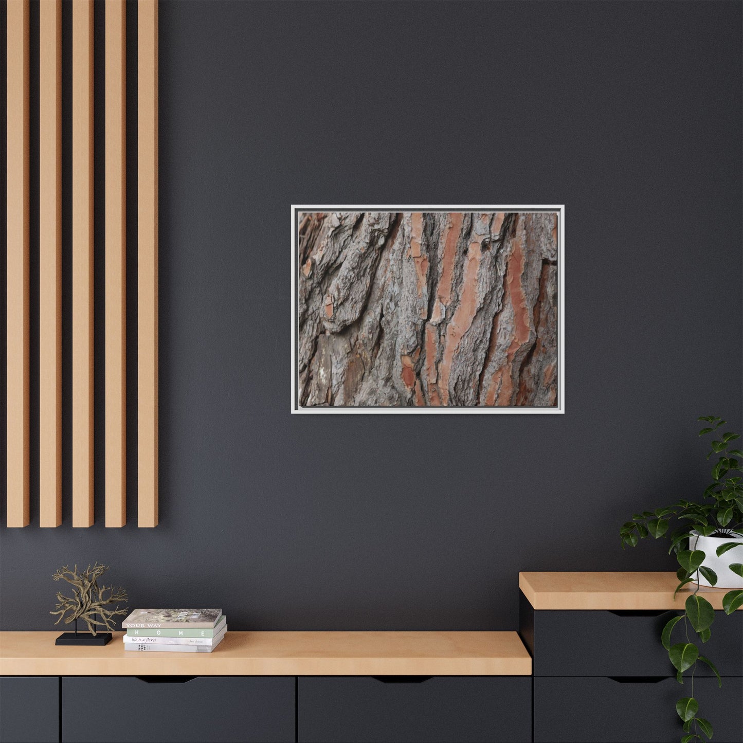 Woodland Layers - Unique Stretched Canvas Wall Art